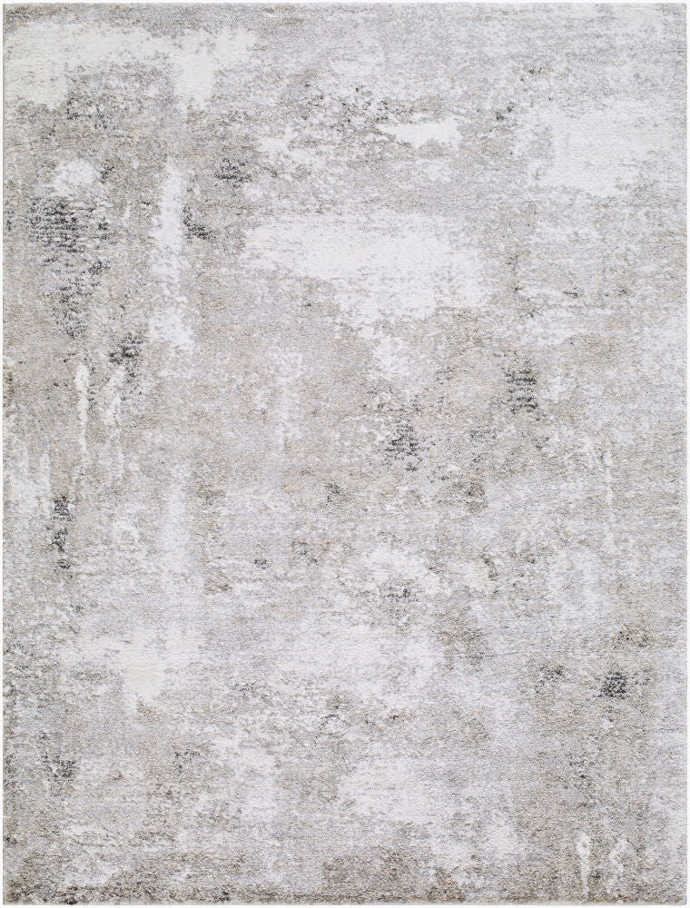 Portofino Machine Woven Rug — Black/Gray