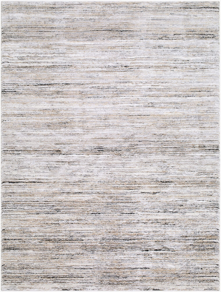 Portofino Machine Woven Rug — Black/Gray
