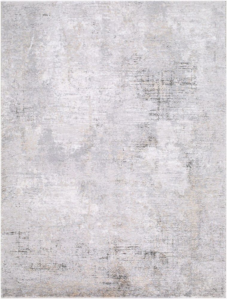 Portofino Machine Woven Rug — Black/Gray