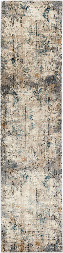 Pune Machine Woven Rug — Black/Charcoal
