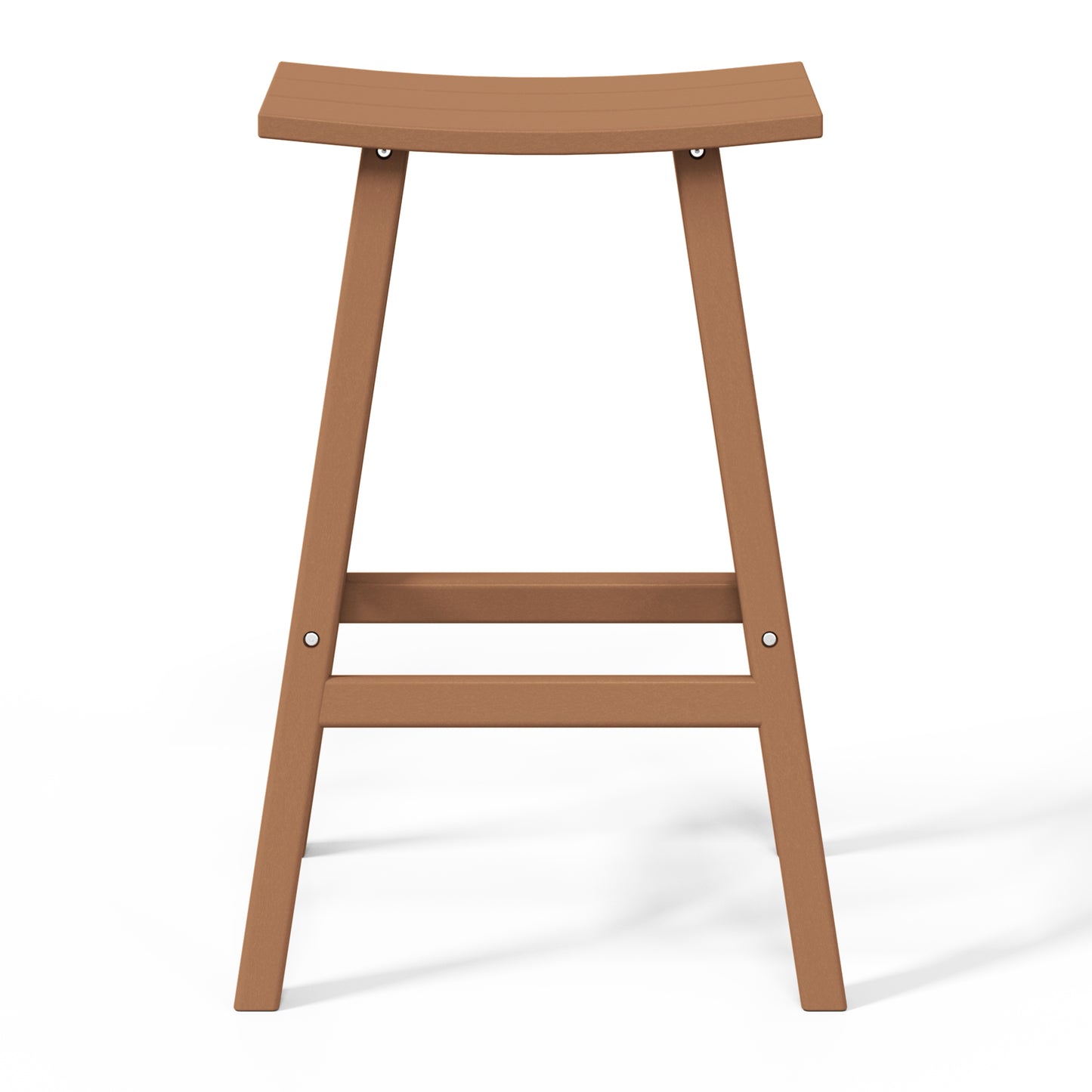 Stockholm All-Weather Outdoor Saddle Bar Stool (29" Height) Seahawk Designs Patio Bar & Counter Stools