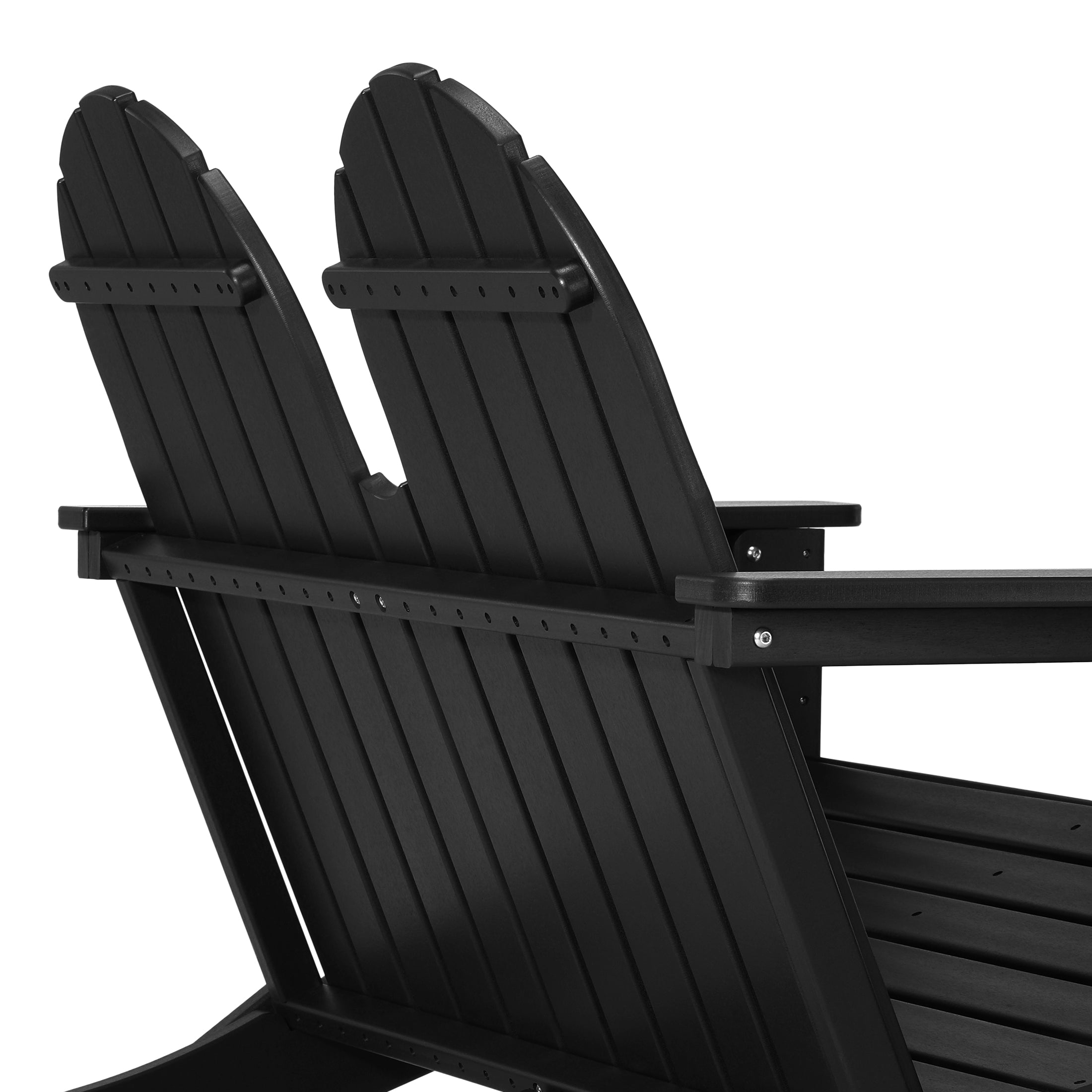 Magnolia Adirondack 49" Folding Bench Seahawk Designs Patio Benches