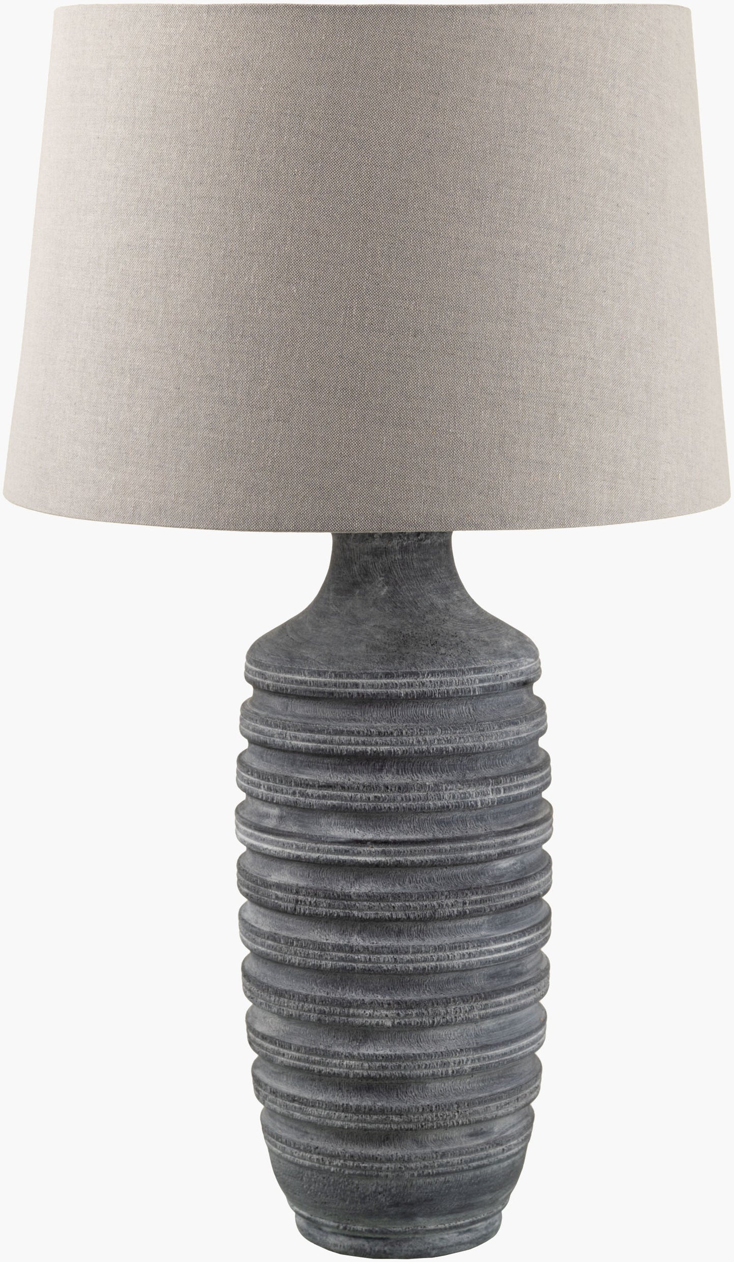 Pavia Accent Table Lamp — Light Gray