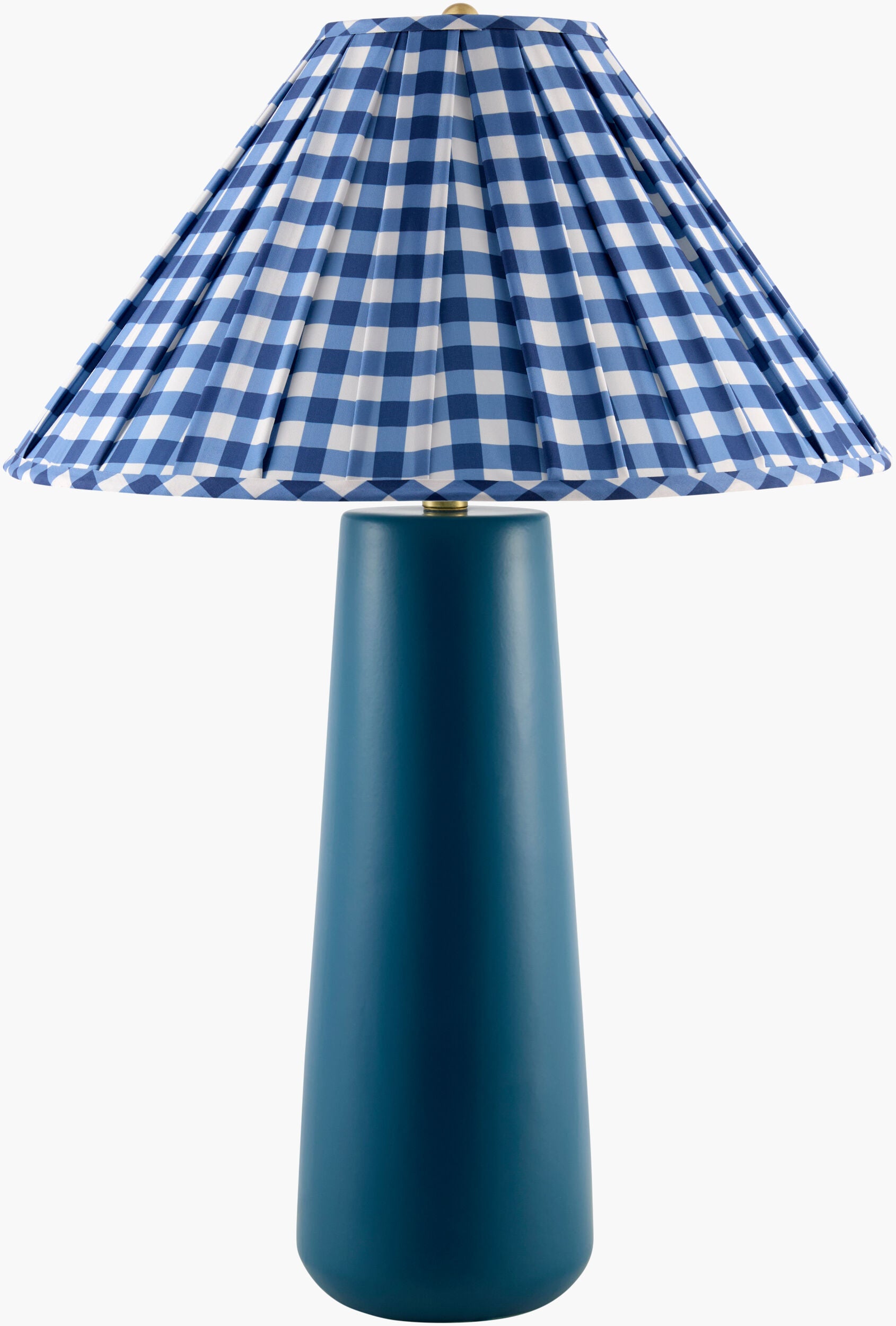 Pavina Accent Table Lamp — Blue