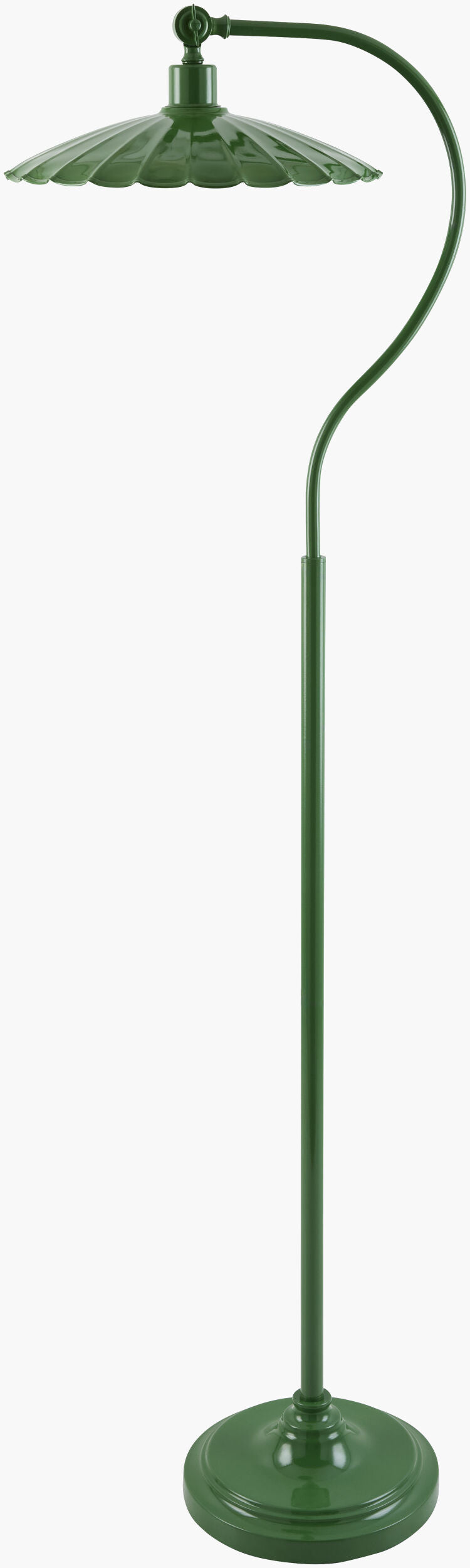 Pavona Accent Floor Lamp — Green