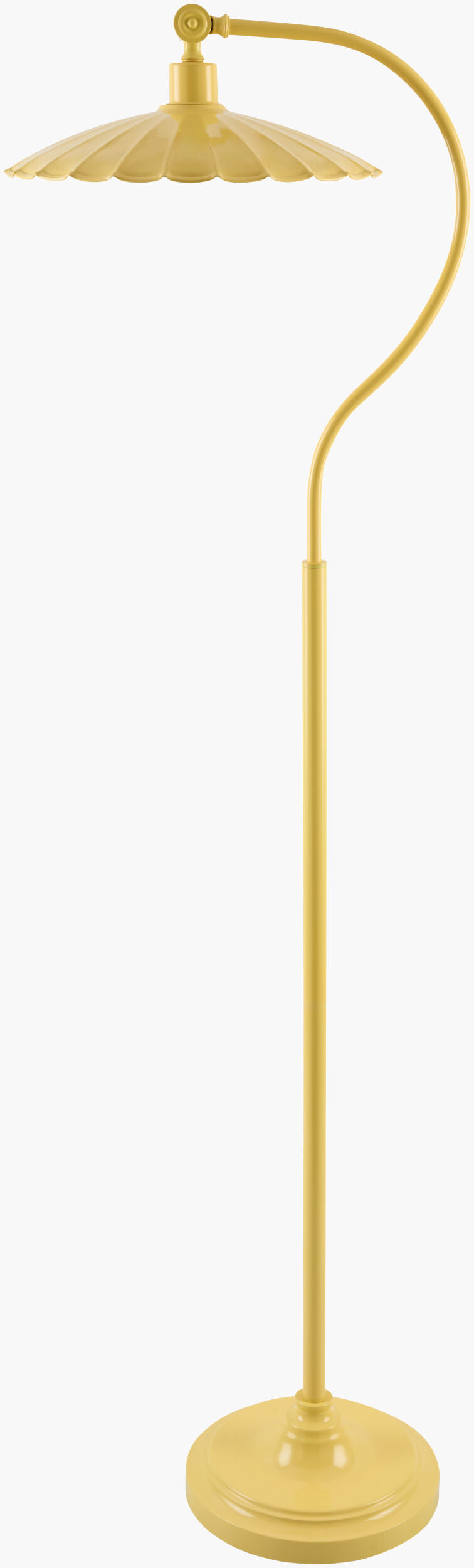 Pavona Accent Floor Lamp — Yellow