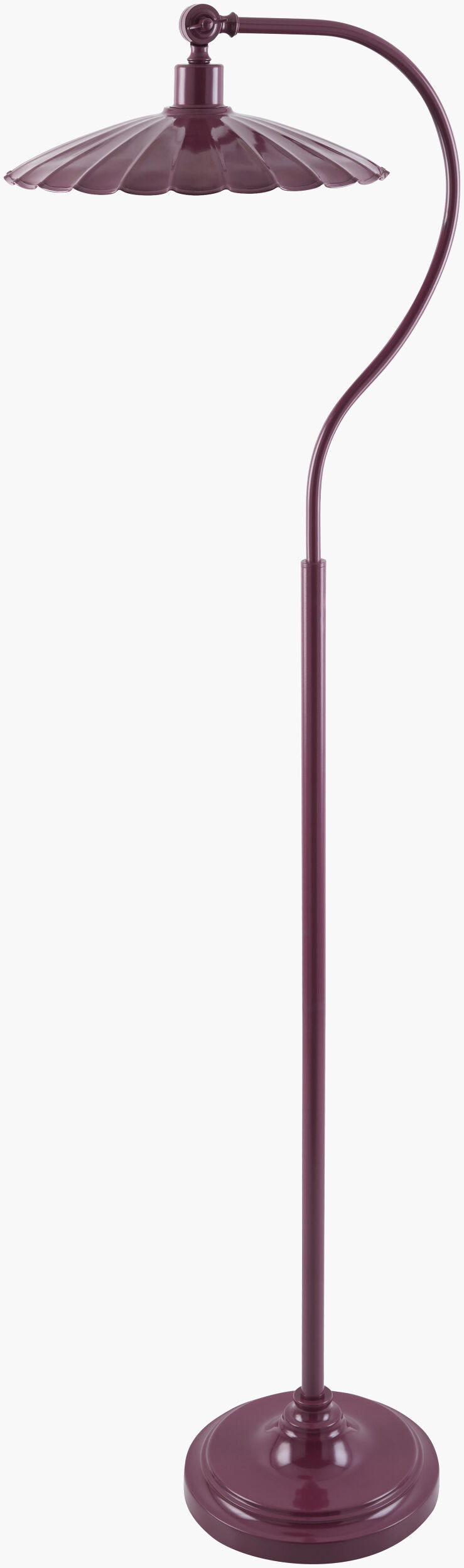 Pavona Accent Floor Lamp — Red
