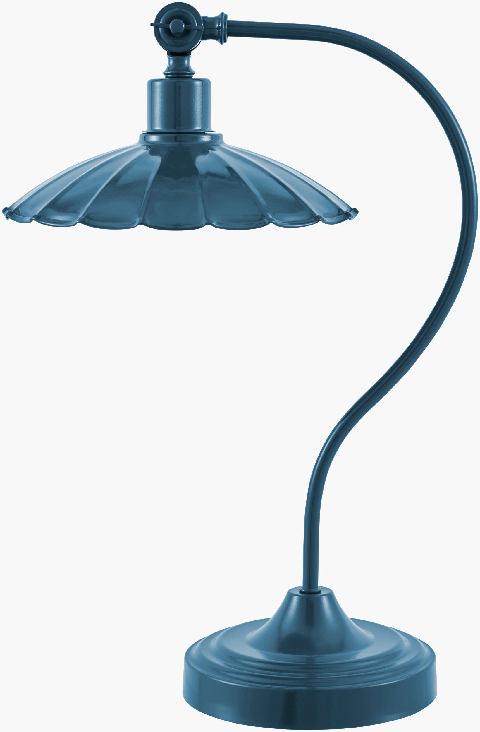 Pavona Accent Table Lamp — Navy
