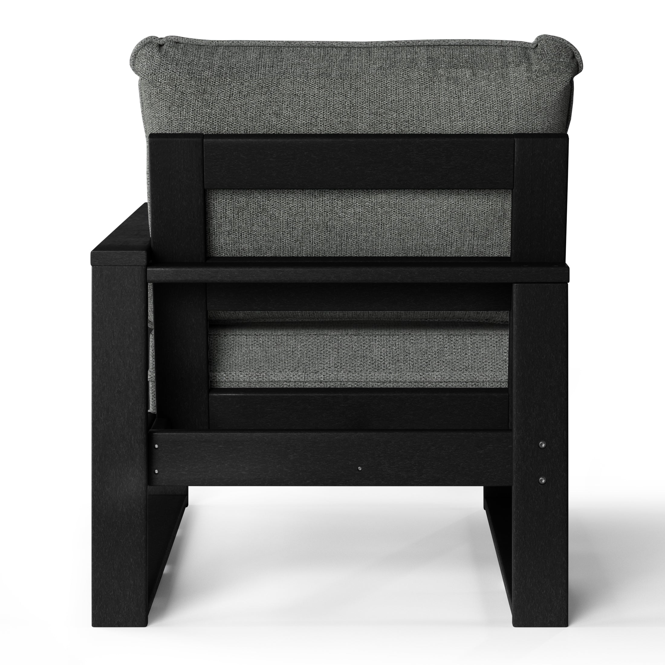 Signature All-Weather Outdoor Modular Patio Deep Seating Right Arm Chair (Right Arm Sectional Seat) Seahawk Designs Patio Chairs