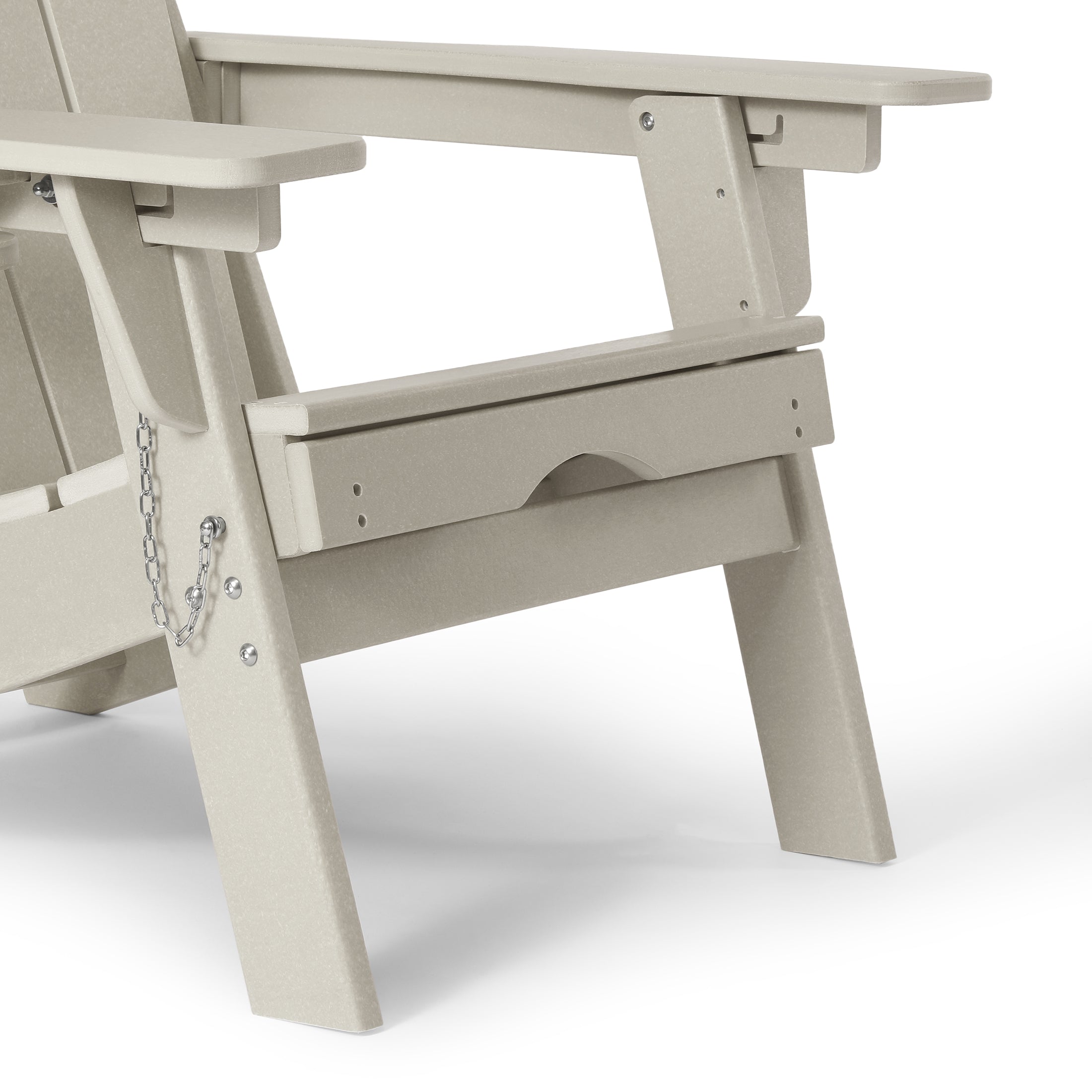 Chatham Folding Adjustable Adirondack Chair with Cup Holder and Hideaway Ottoman Seahawk Designs Adirondack Chairs
