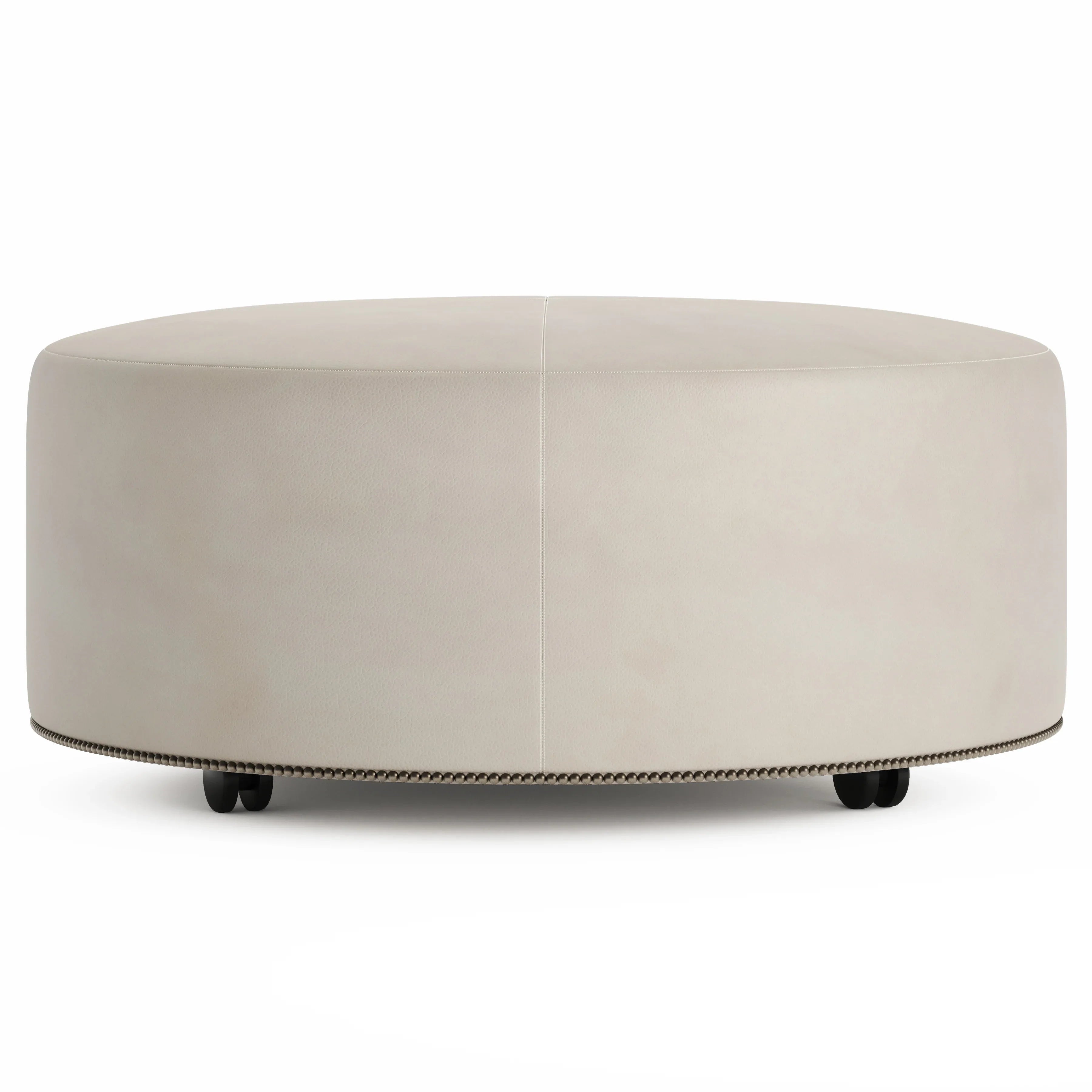 Lolo Leather Ottoman Bernhardt Living