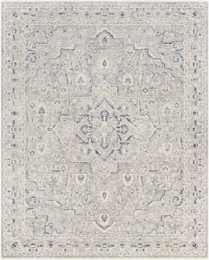 Palazzo Machine Woven Rug — Blush/Brown