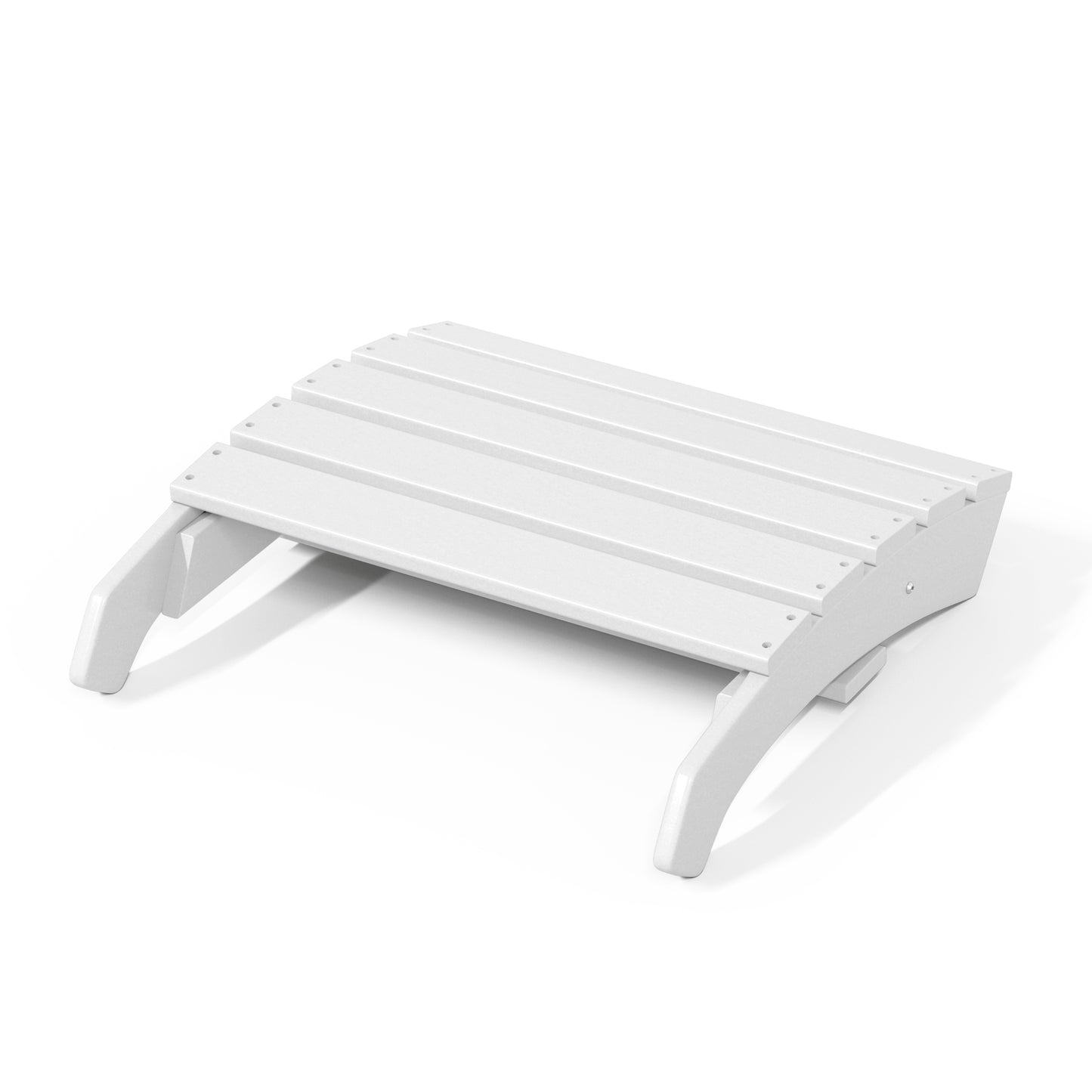 Westport All-Weather Outdoor Adirondack Folding Foot Rest/Ottoman Seahawk Designs Patio Ottomans