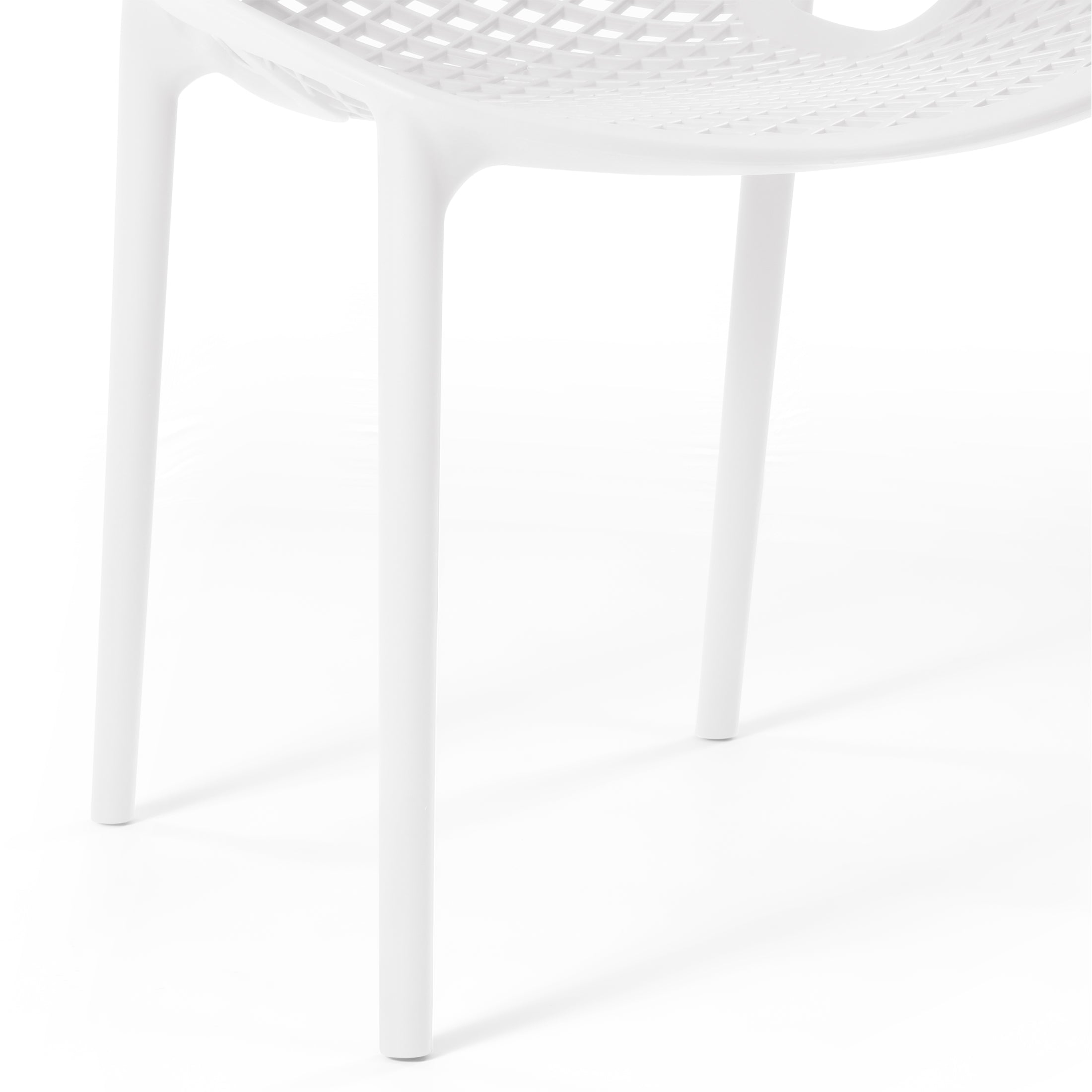 Polyform Stacking Dining Side Chair (Set of 2) Seahawk Designs Patio Dining Chairs