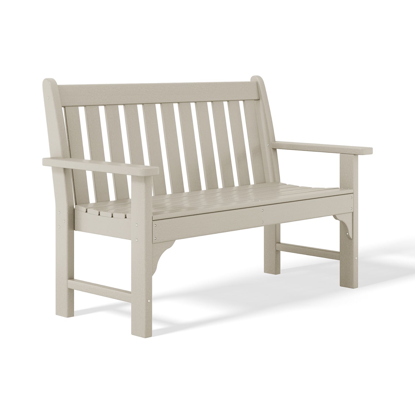 Tuscany 51" Garden Bench Sand Seahawk Designs Patio Benches