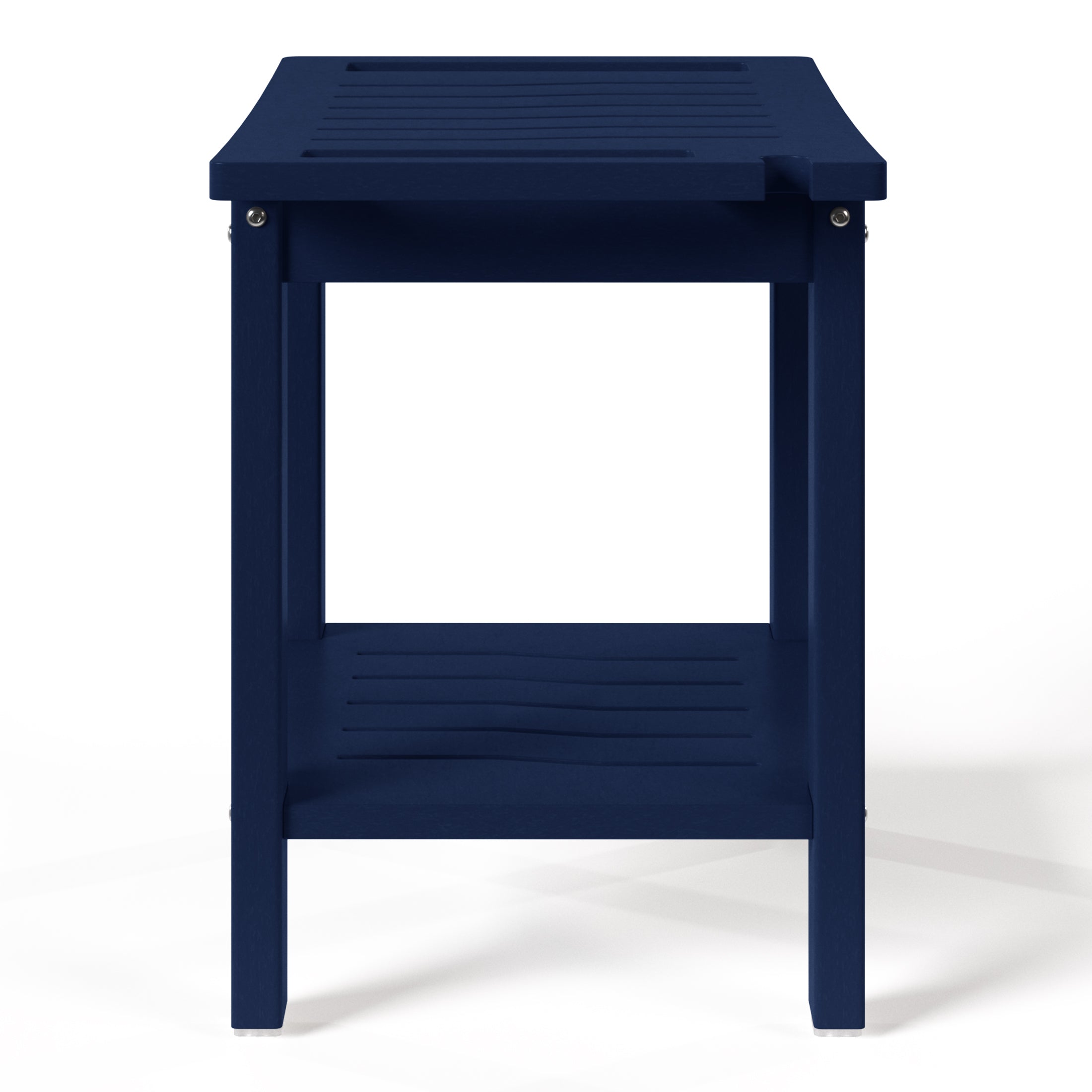 Cascade Bathroom Bench/Table Navy Blue Seahawk Designs Shower Benches