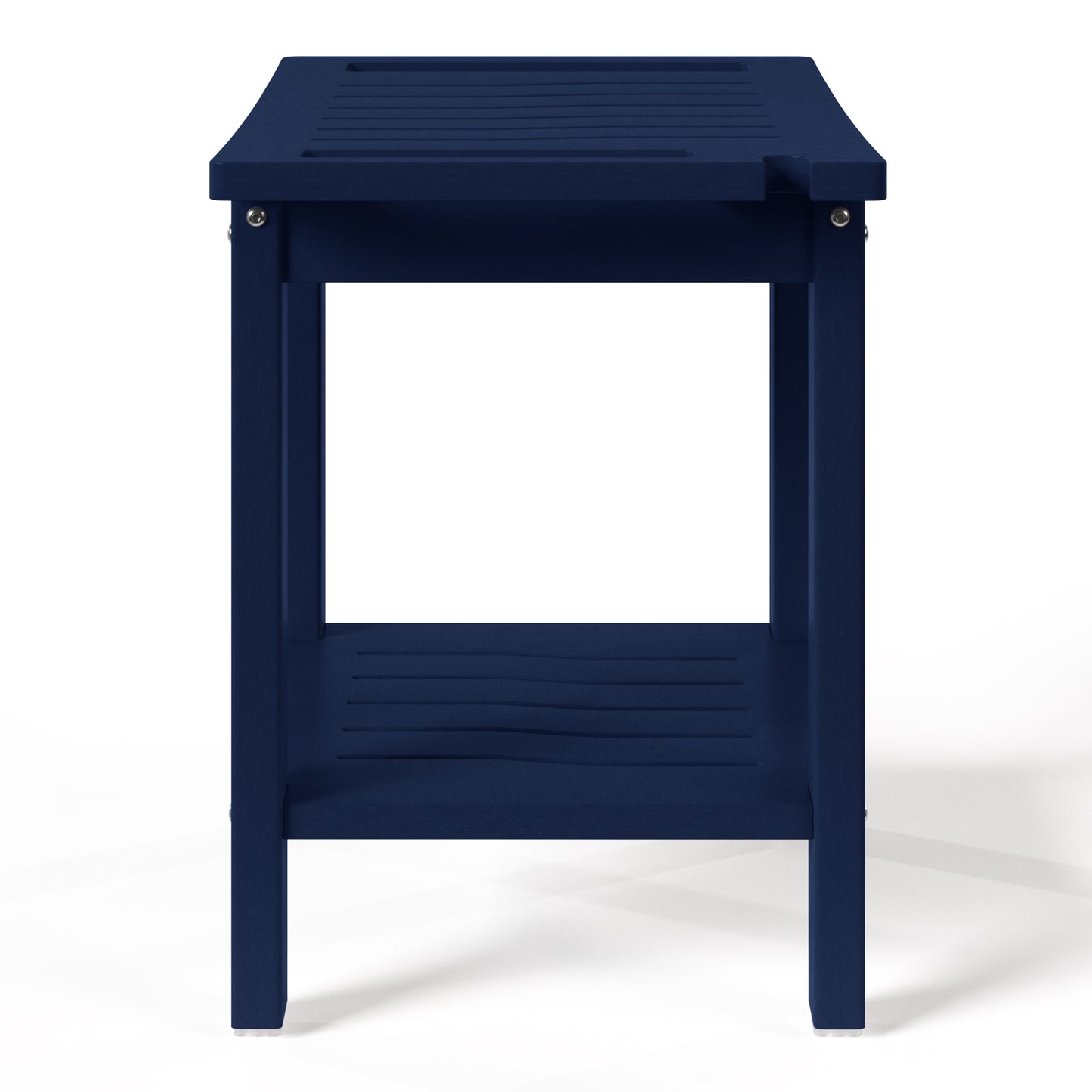 Cascade Bathroom Bench/Table Navy Blue Seahawk Designs Shower Benches