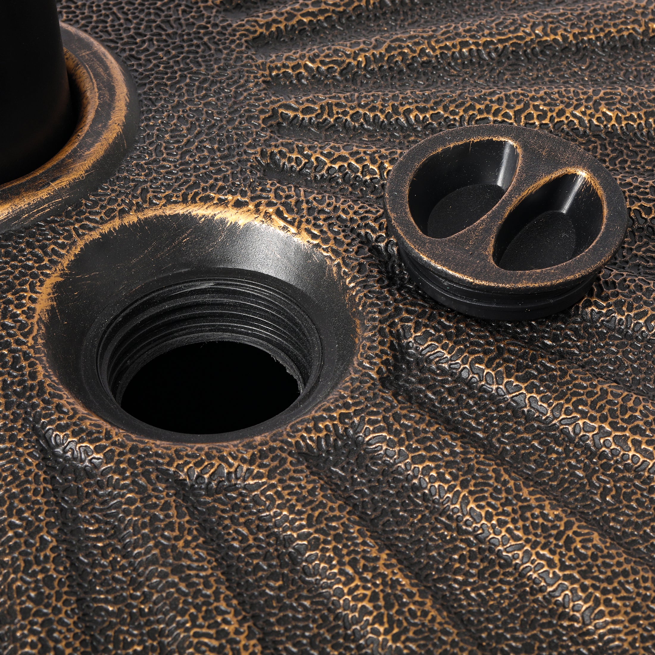 Kona 20 in. Round Umbrella Base Seahawk Designs Patio Umbrella Bases & Braces