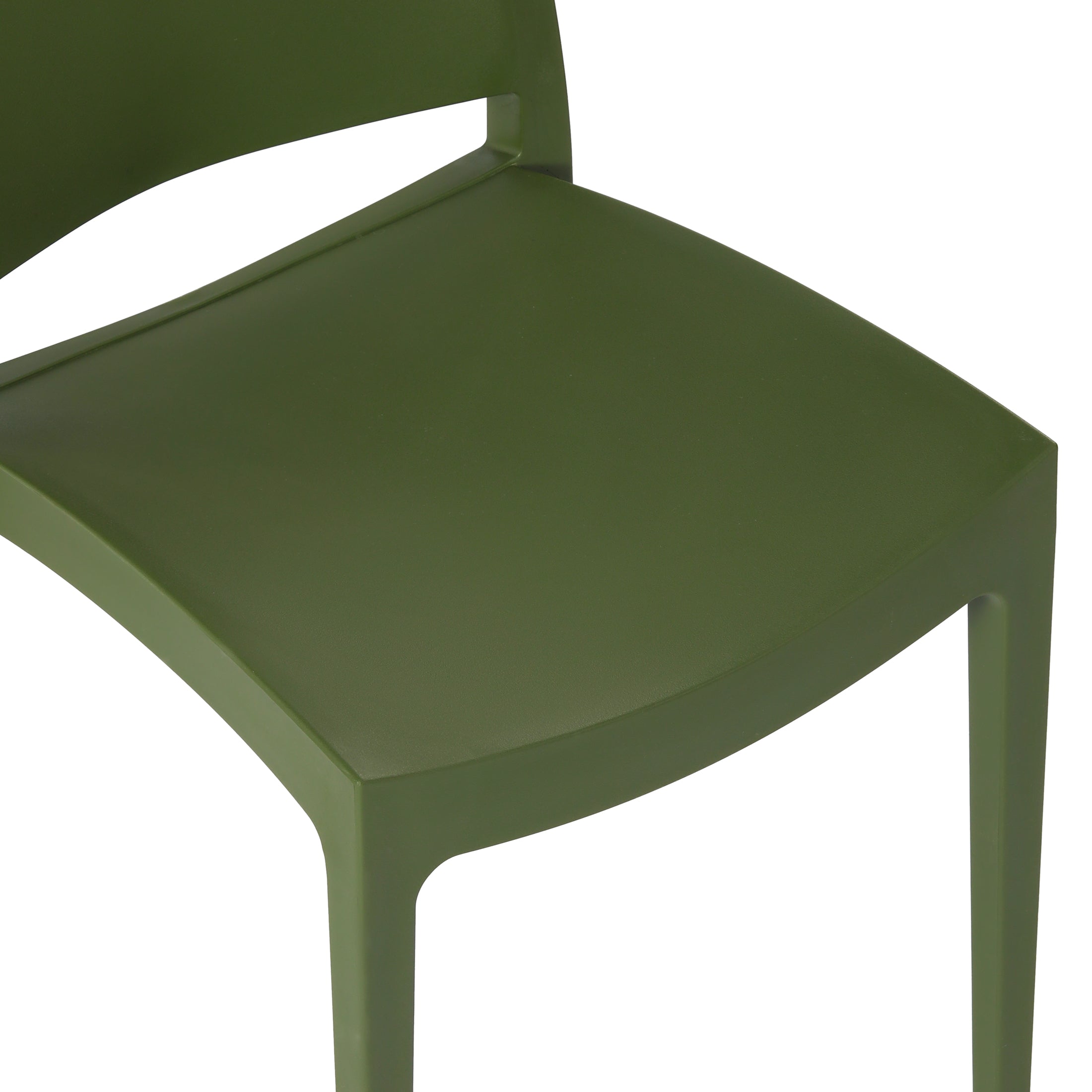 Polyform Stacking Dining Side Chair (Set of 2) Seahawk Designs Patio Dining Chairs