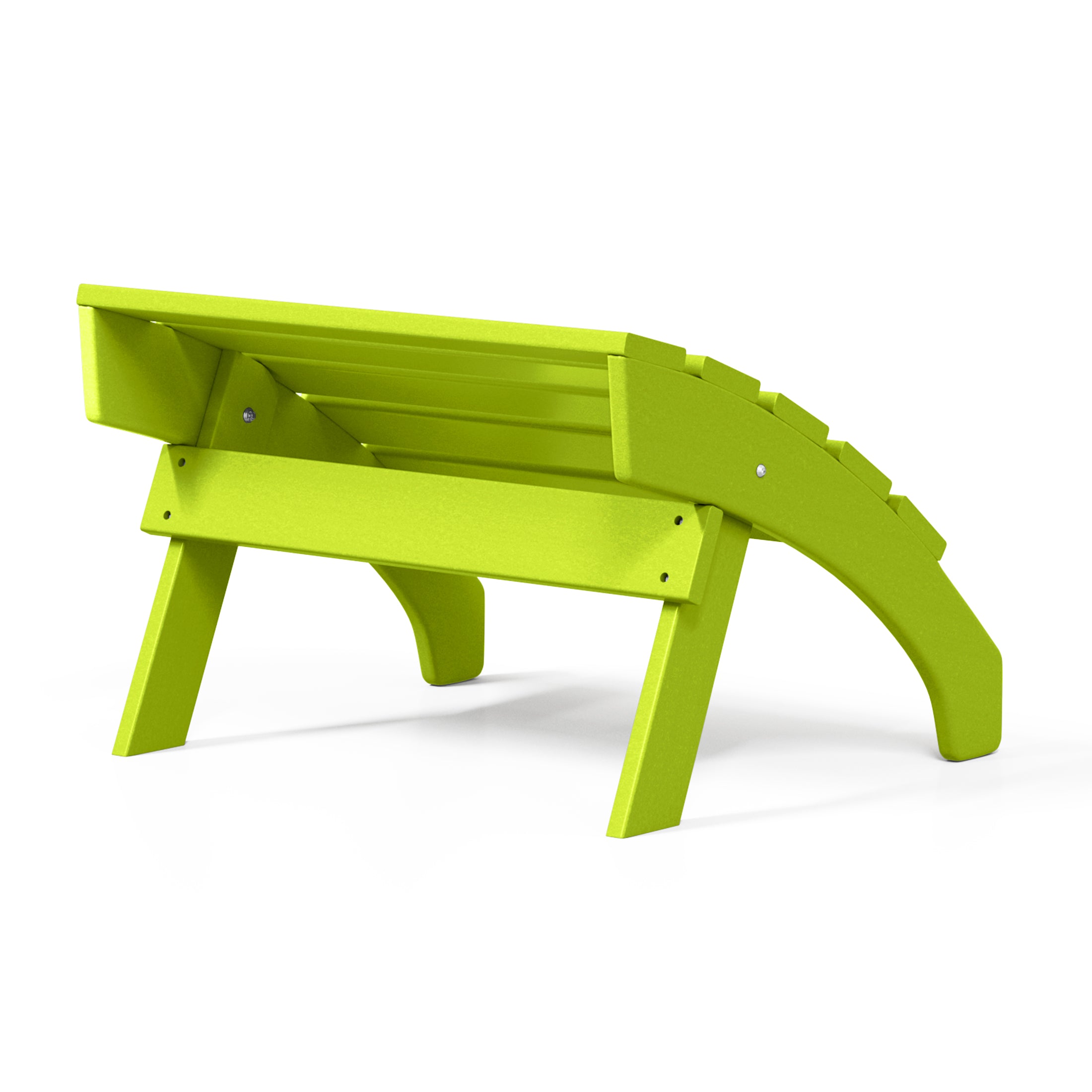 Westport All-Weather Outdoor Adirondack Folding Foot Rest/Ottoman Seahawk Designs Patio Ottomans