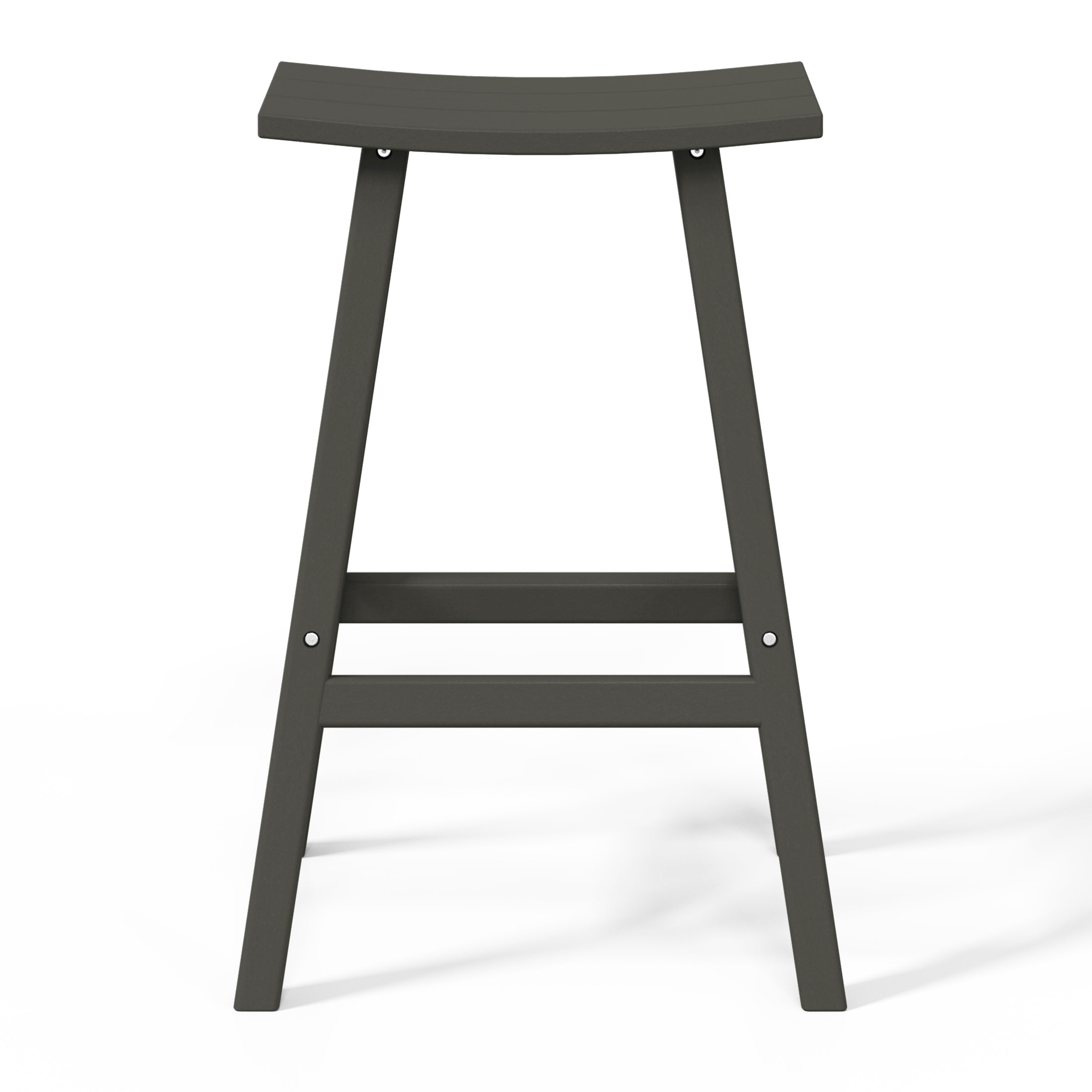 Stockholm All-Weather Outdoor Saddle Bar Stool (29" Height) Seahawk Designs Patio Bar & Counter Stools