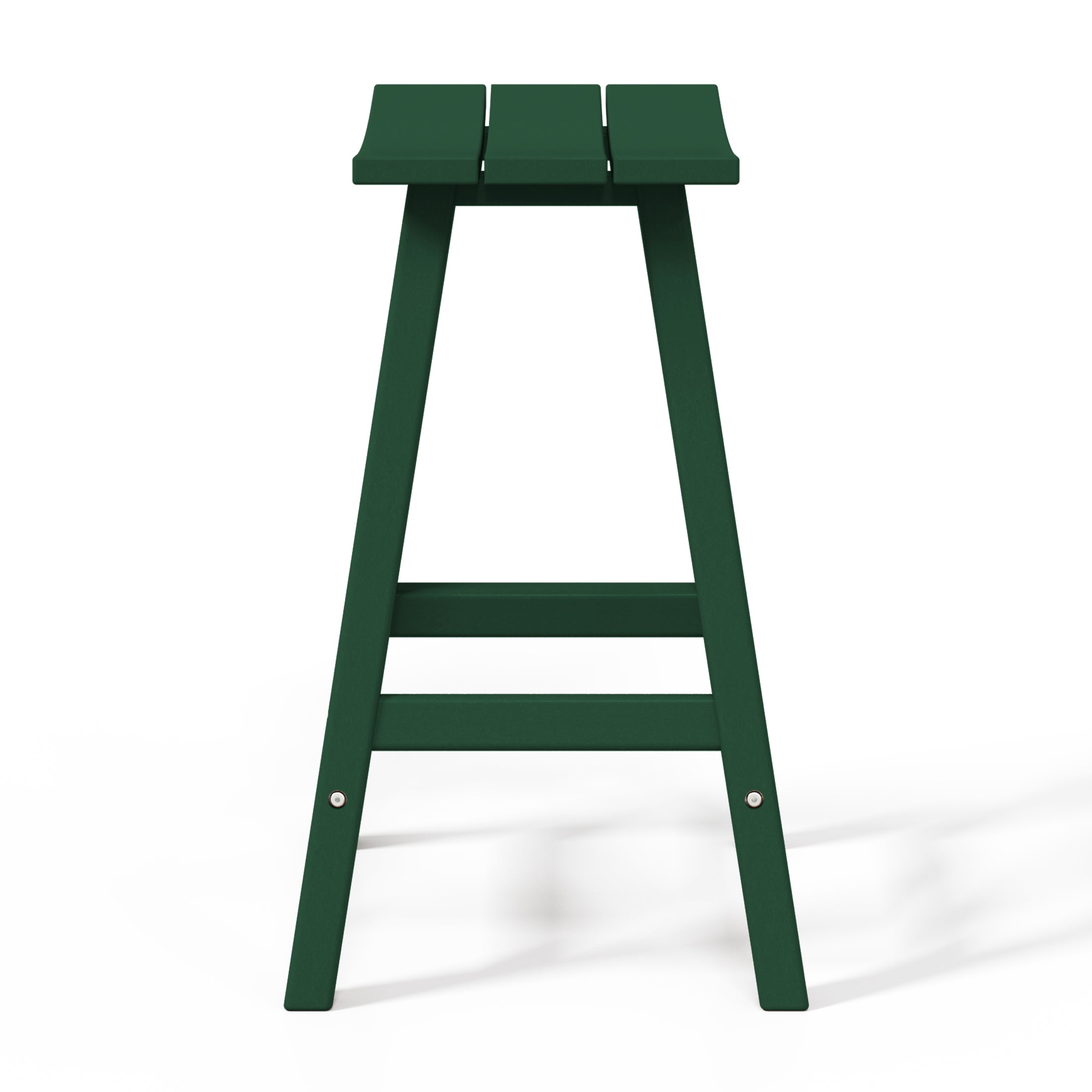 Stockholm All-Weather Outdoor Saddle Counter Stool (24" Height) Seahawk Designs Patio Bar & Counter Stools