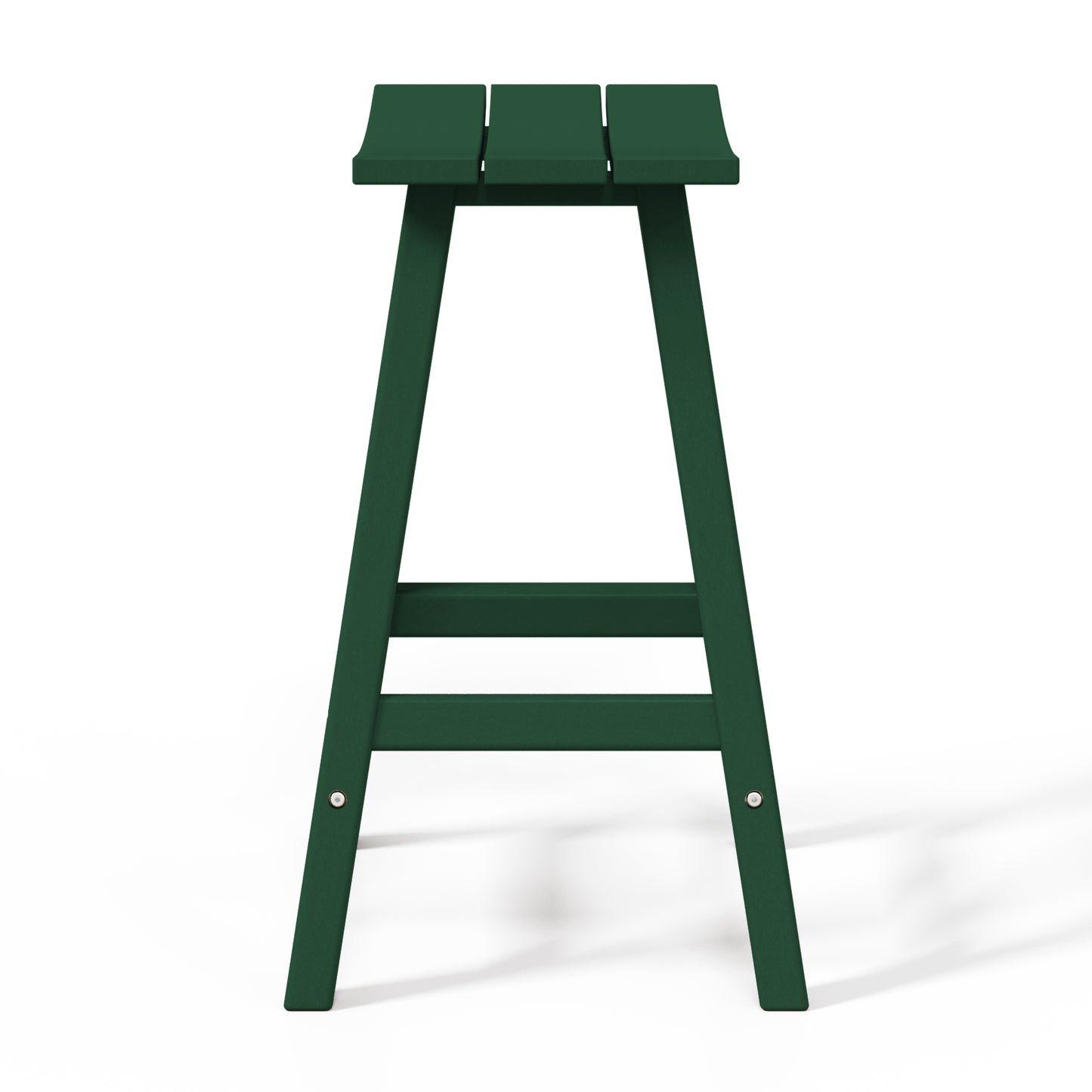 Stockholm All-Weather Outdoor Saddle Counter Stool (24" Height) Seahawk Designs Patio Bar & Counter Stools