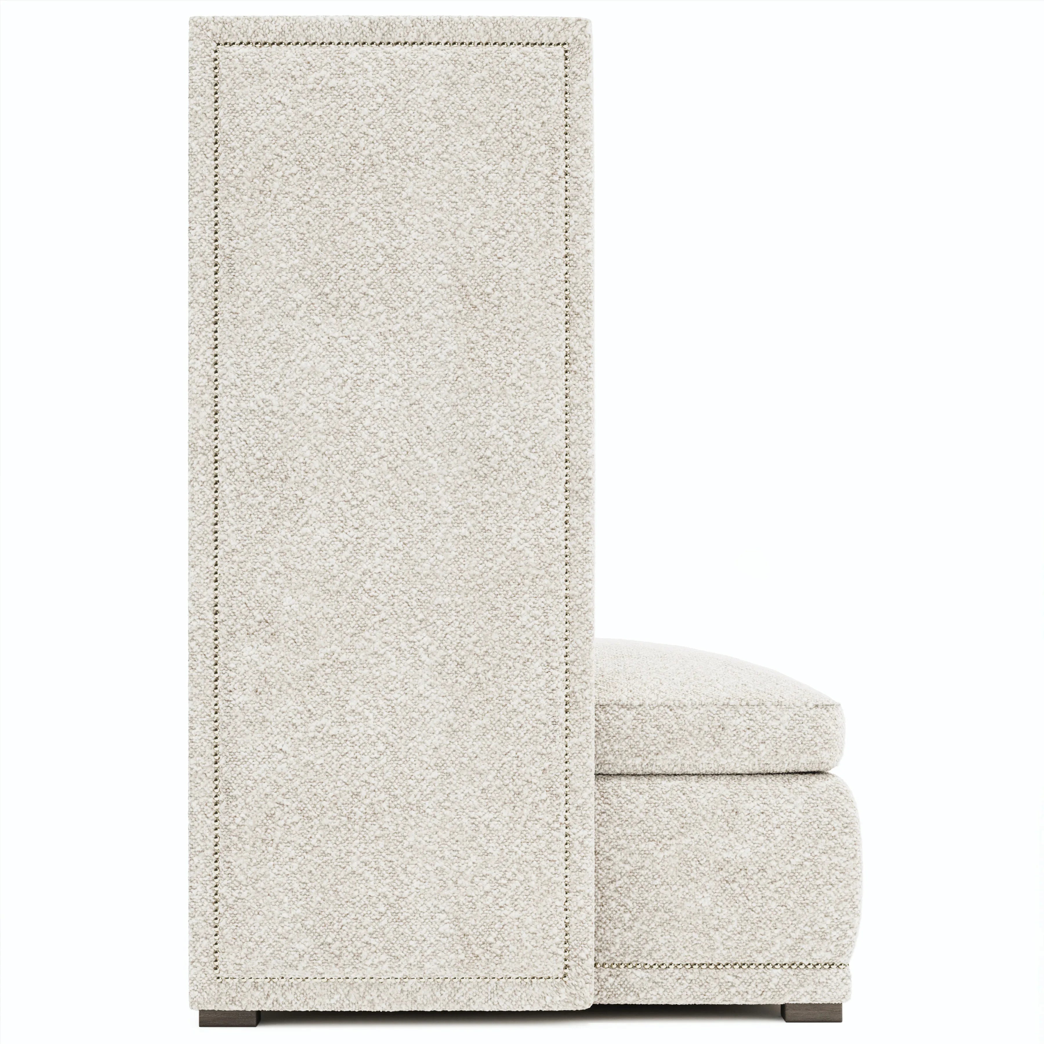 Marcourt Fabric Banquette Bernhardt Interiors