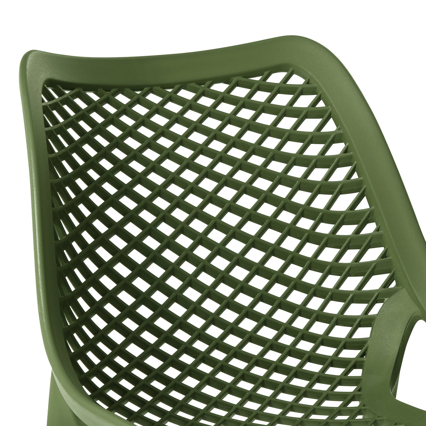 Polyform Stacking Dining Side Chair (Set of 2) Seahawk Designs Patio Dining Chairs