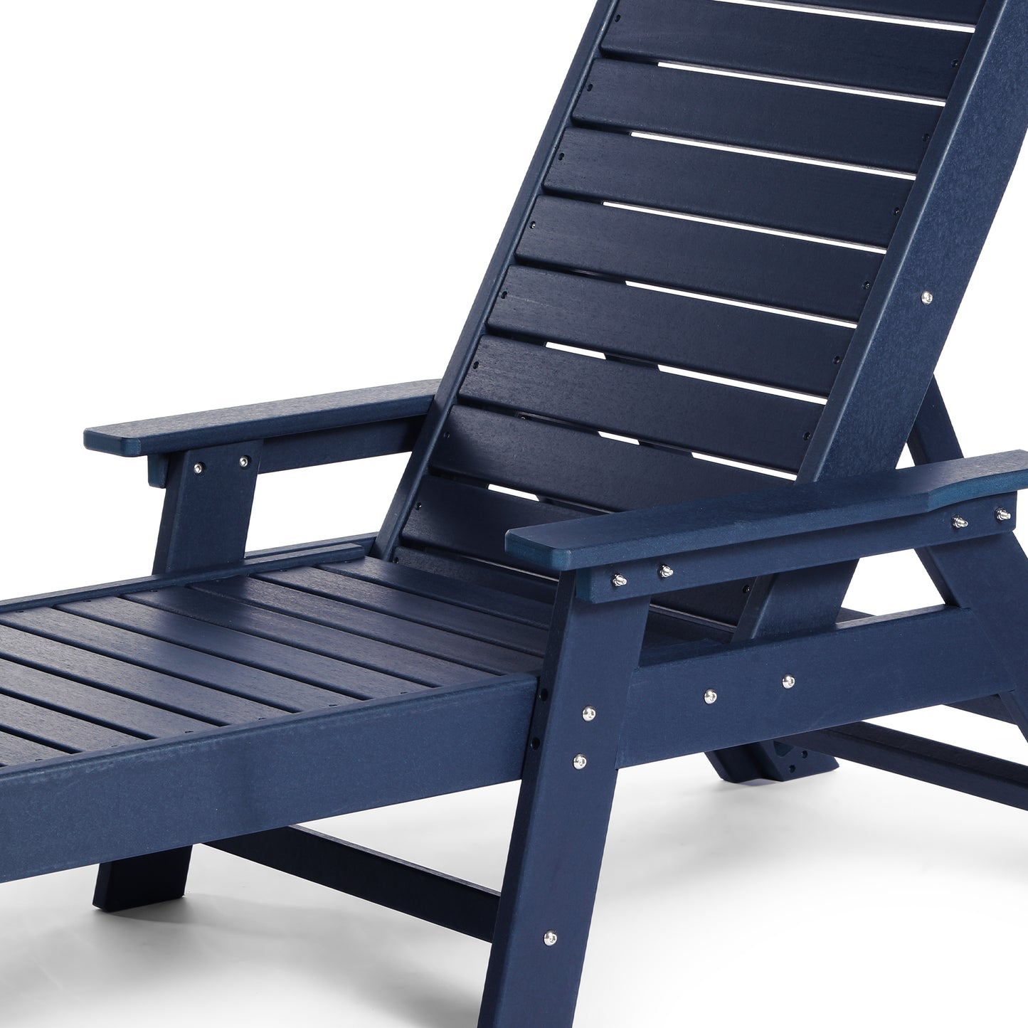 Santa Monica All-Weather Outdoor Reclining Sun Lounger with Arm Rests Seahawk Designs Patio Chaise Lounges