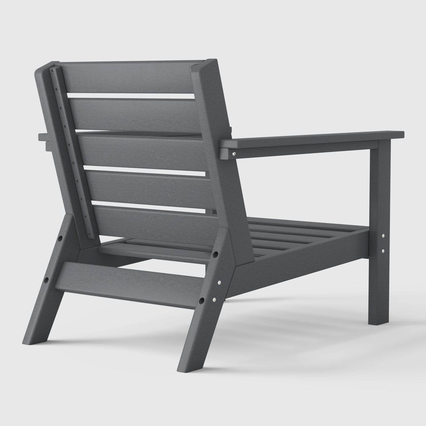 Scottsdale All-Weather Outdoor Modular Deep Seating Arm Chair (with Optional Cushions) Seahawk Designs Patio Chairs