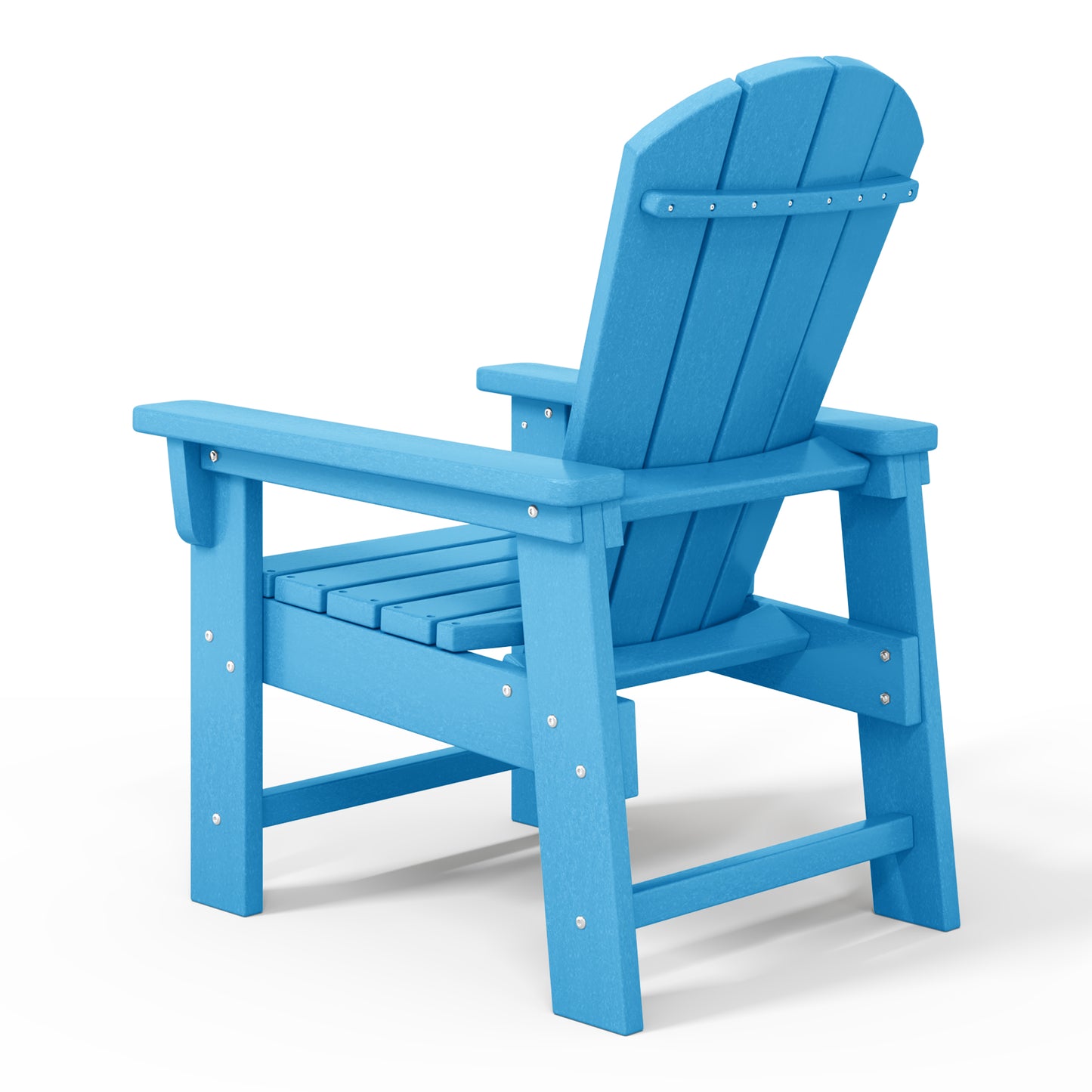 Tiny Terraces Kids' All-Weather Outdoor Poly Adirondack Chair Seahawk Designs Kids Adirondack Chairs
