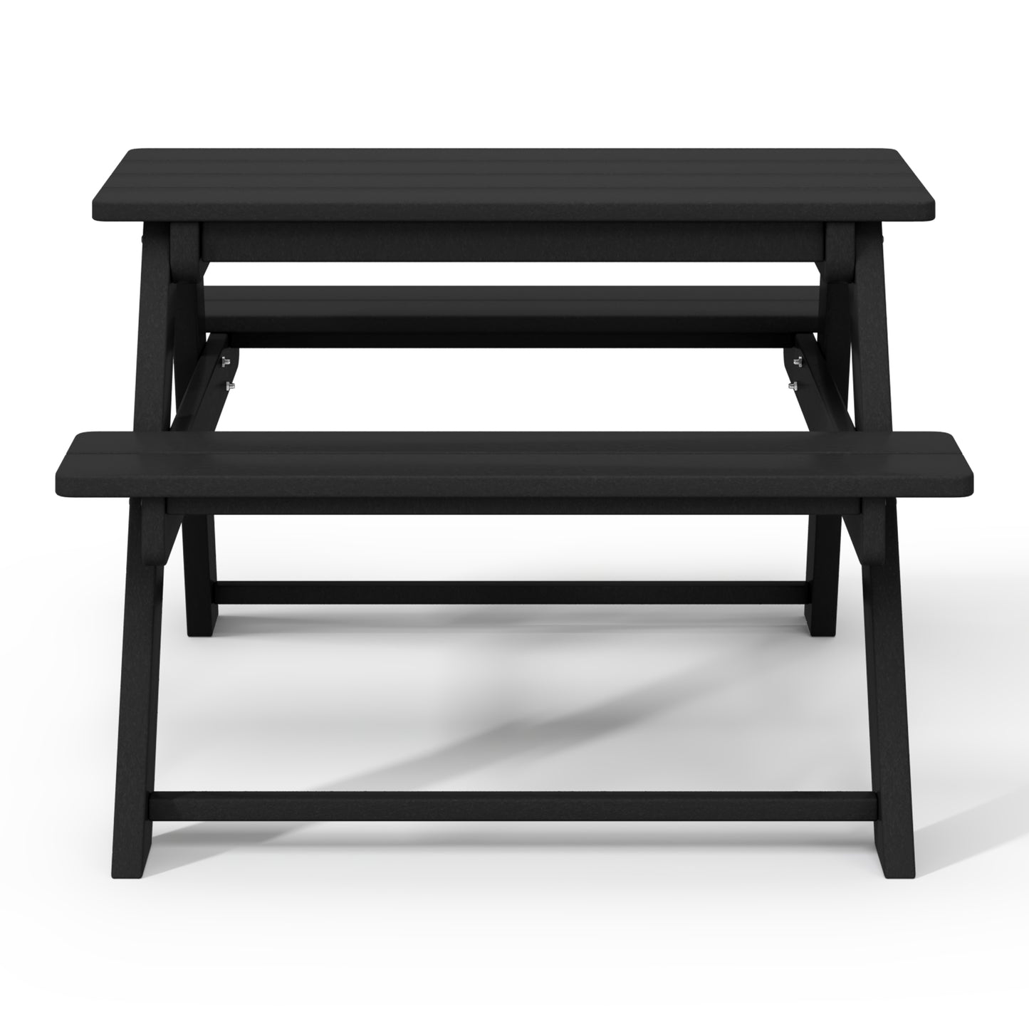 Tiny Terraces Kids' All-Weather Outdoor Picnic Table Seahawk Designs Kids Picnic Tables