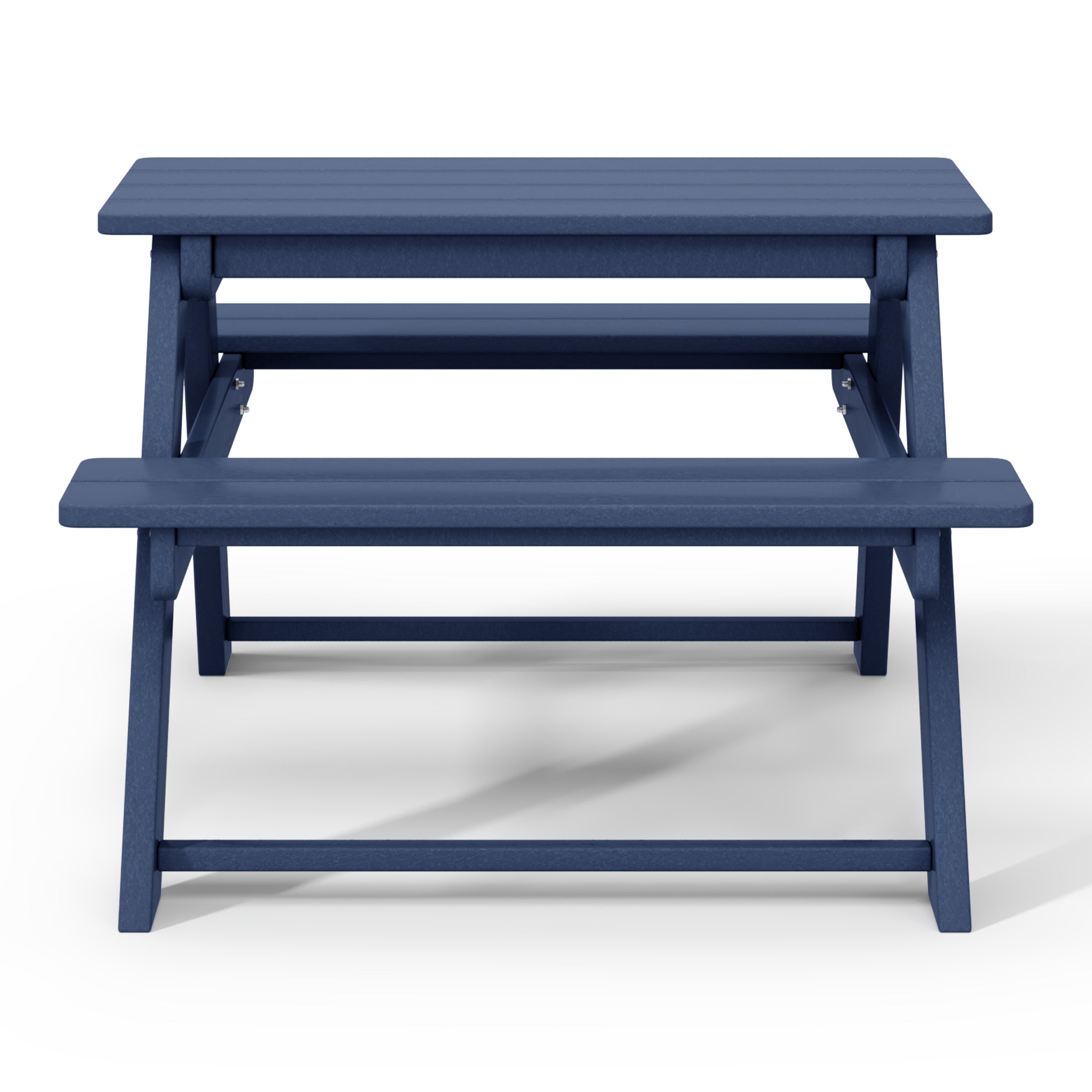Tiny Terraces Kids' All-Weather Outdoor Picnic Table Seahawk Designs Kids Picnic Tables