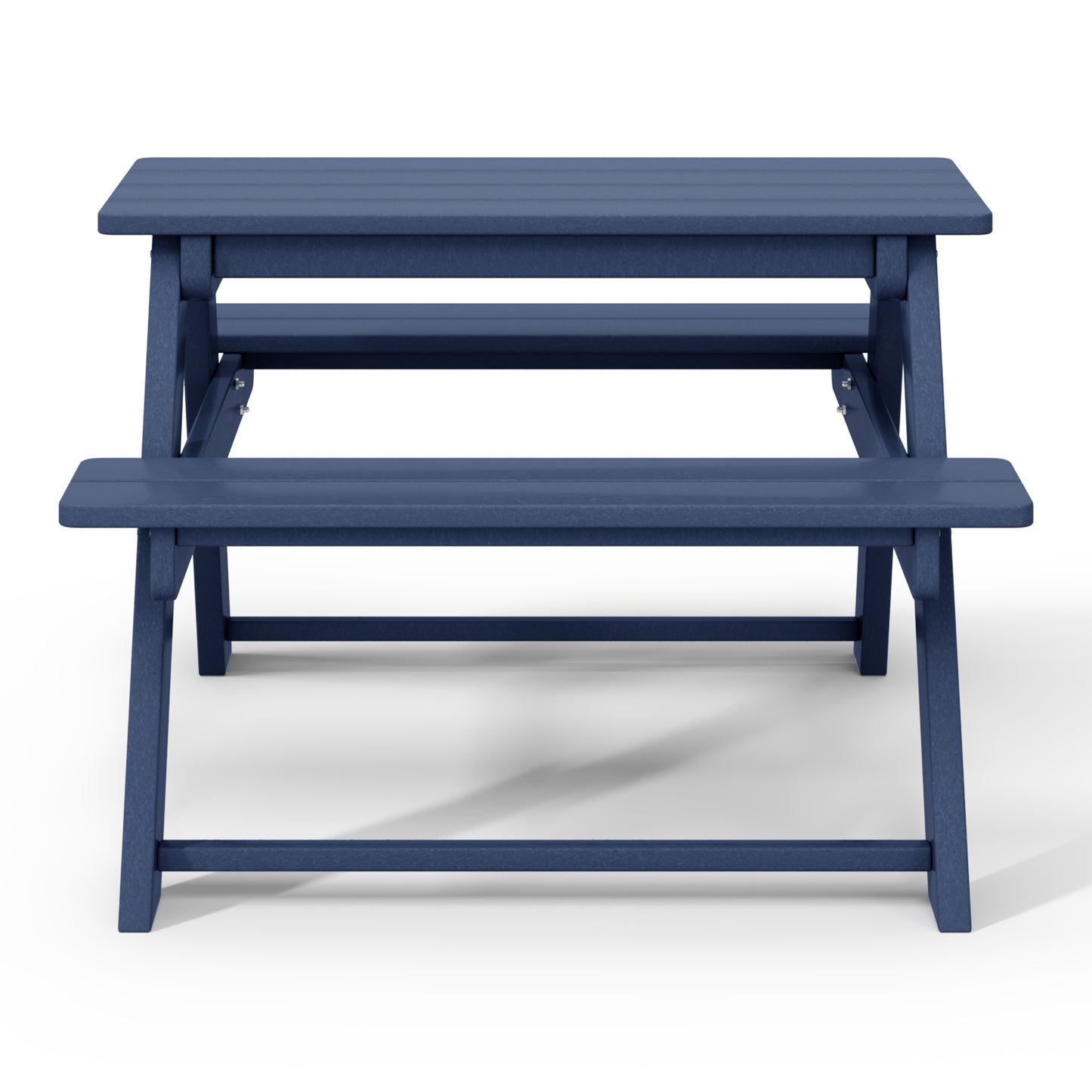 Tiny Terraces Kids' All-Weather Outdoor Picnic Table Seahawk Designs Kids Picnic Tables