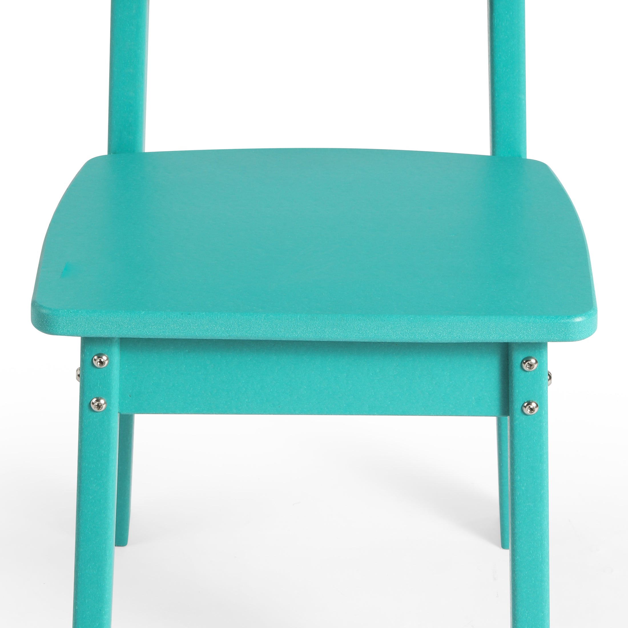 Tiny Terraces Essentials Kids' All-Weather Outdoor Dining Chair (Set of 2) Seahawk Designs Kids Patio Dining Chairs