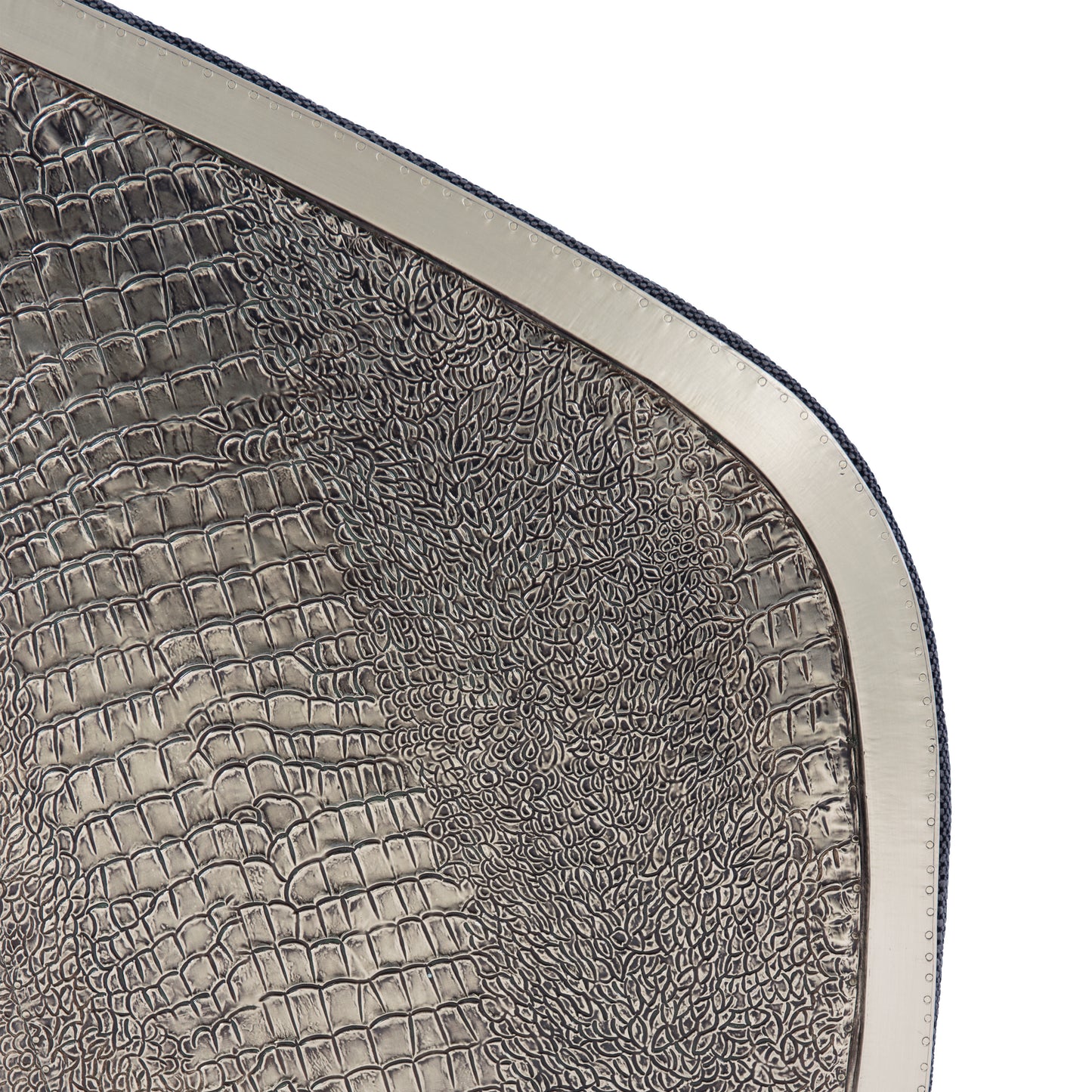 Chaise pivotante en cuir Miles