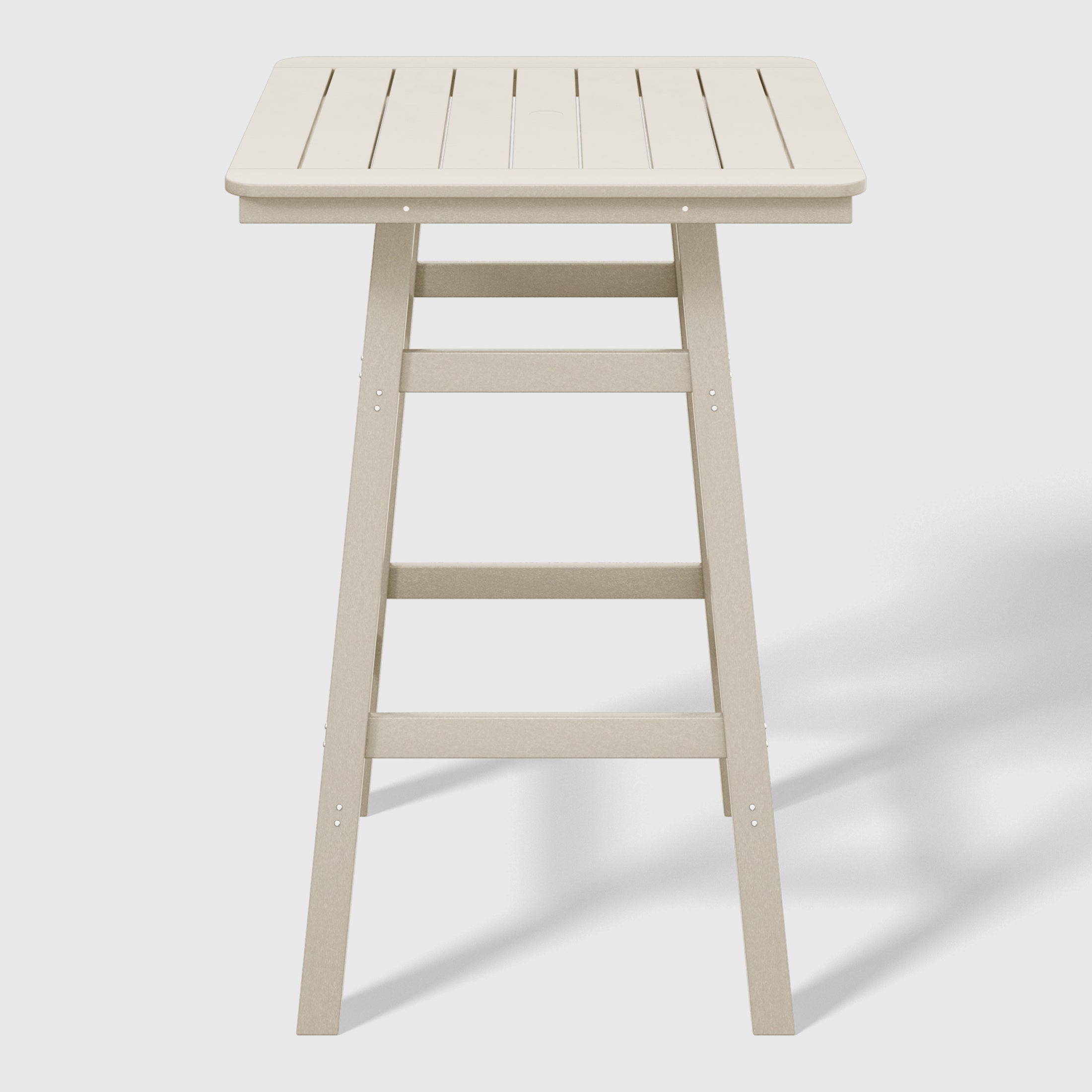 Stockholm All-Weather Outdoor 30" Square Bar Table (42" Height) Seahawk Designs Patio Bar Tables