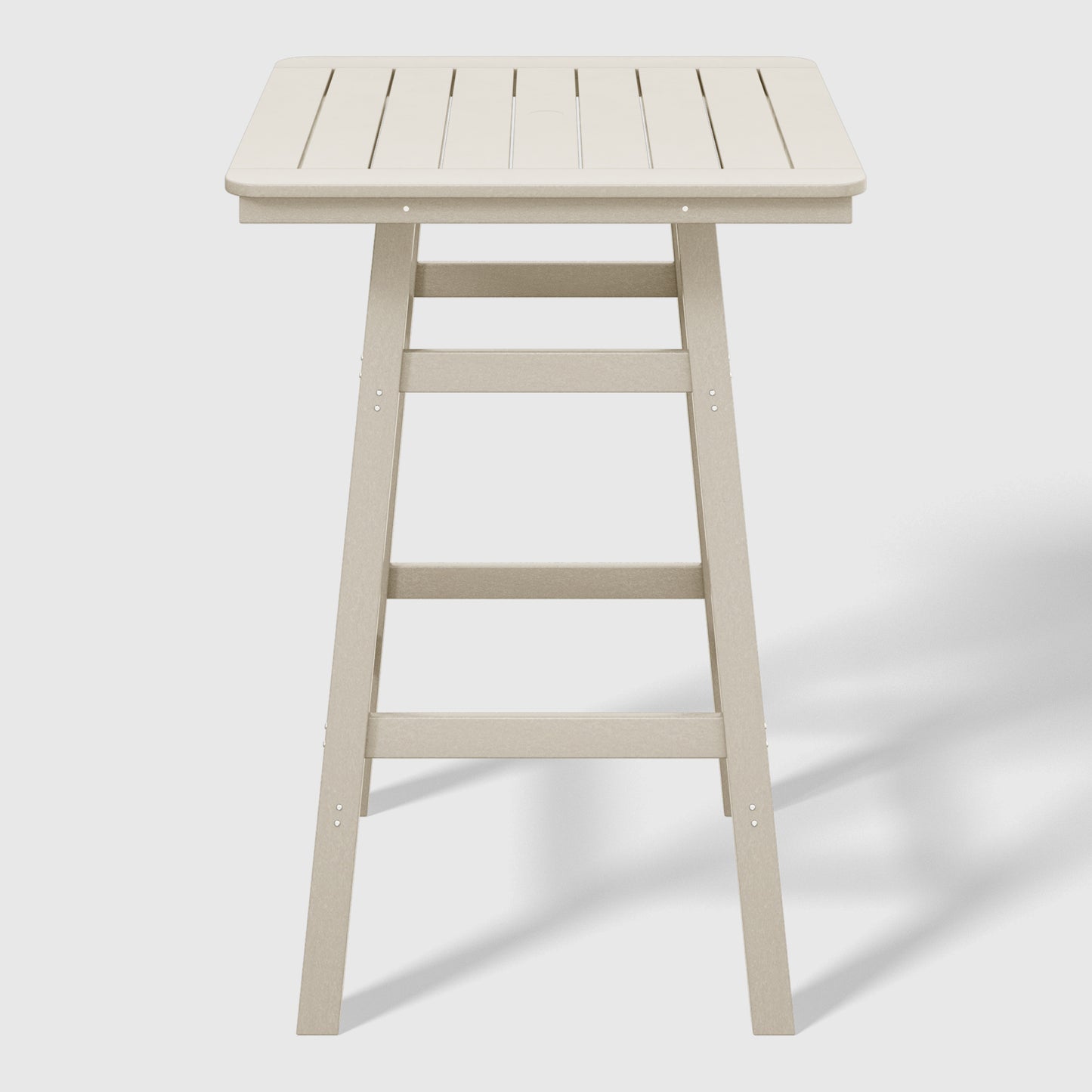 Stockholm All-Weather Outdoor 30" Square Bar Table (42" Height) Seahawk Designs Patio Bar Tables