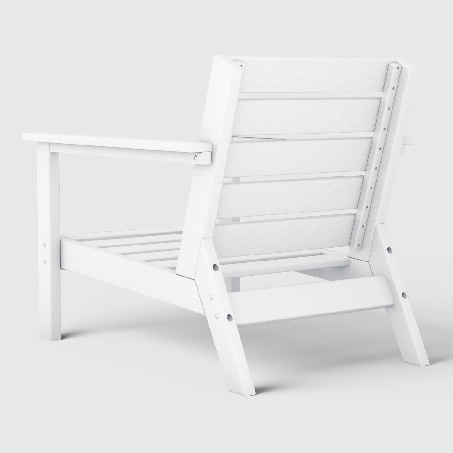 Scottsdale All-Weather Outdoor Modular Deep Seating Arm Chair (with Optional Cushions) Seahawk Designs Patio Chairs