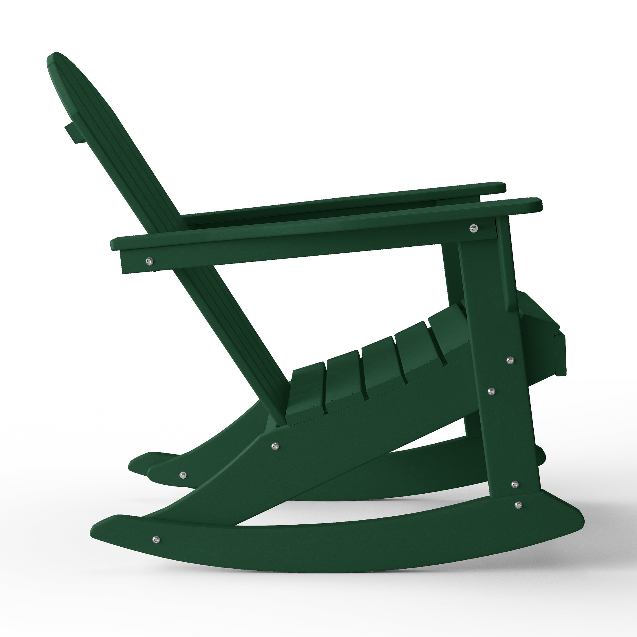 Chatham All-Weather Outdoor Classic Adirondack Rocking Chair Seahawk Designs Patio Rocking Chairs