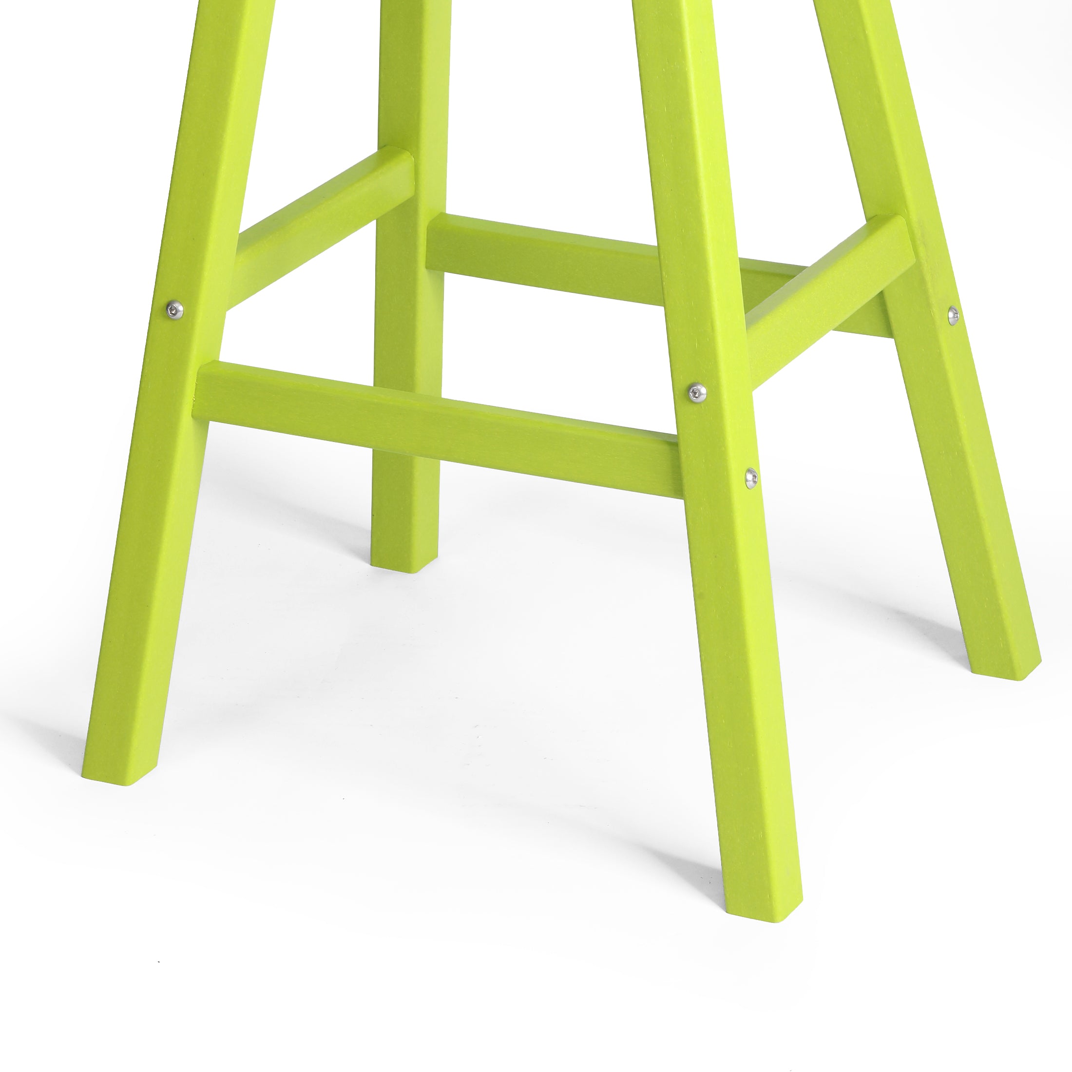 Stockholm All-Weather Outdoor Saddle Bar Stool (29" Height) Seahawk Designs Patio Bar & Counter Stools