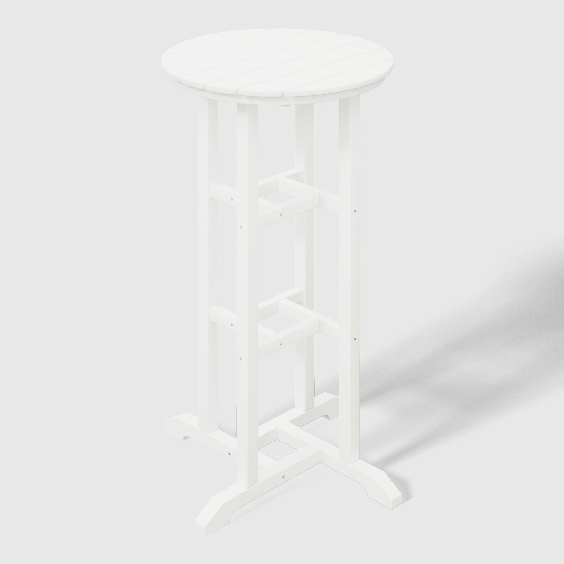 Stockholm All-Weather Outdoor Round Bar Bistro Table (42" Height) Seahawk Designs Patio Bar Tables