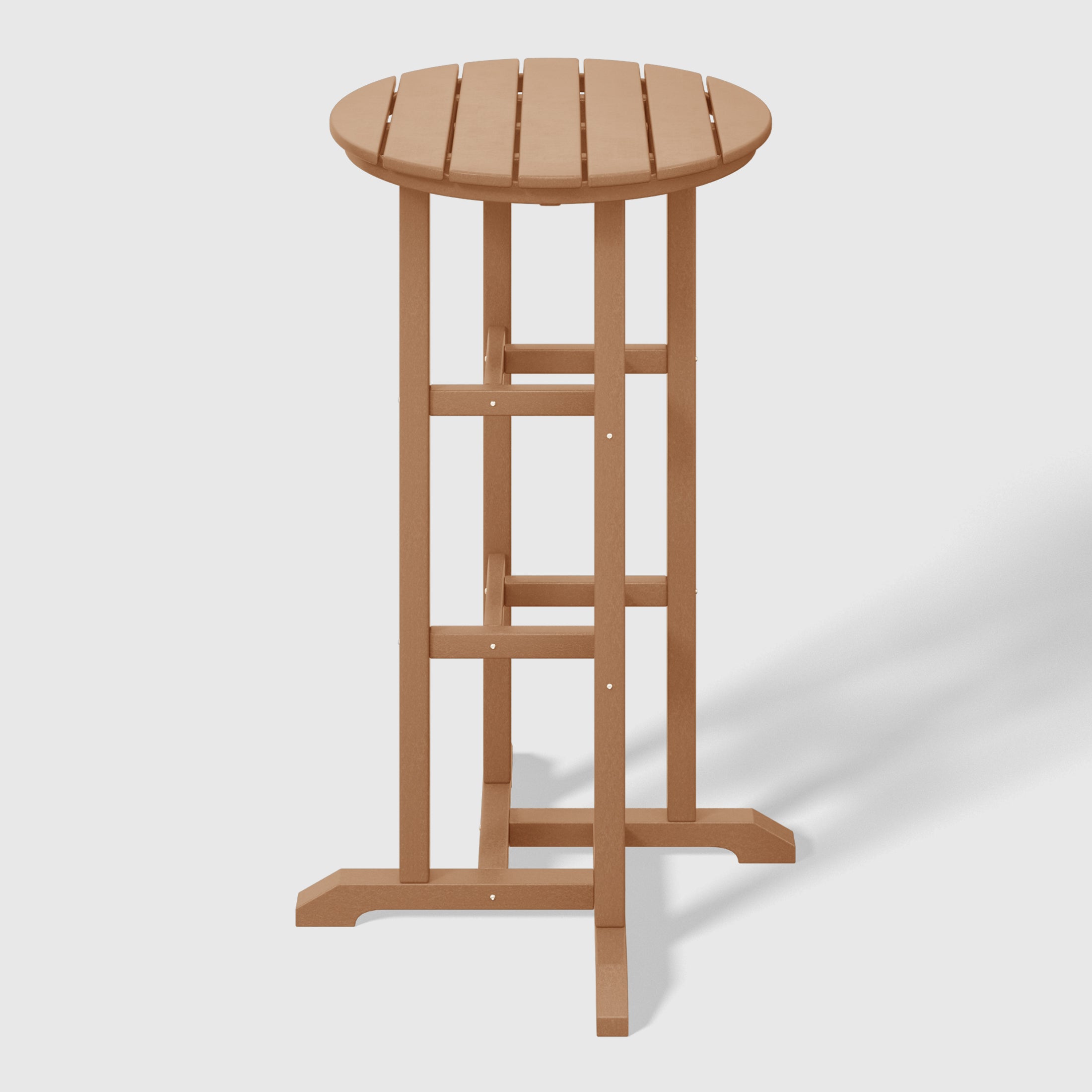 Stockholm All-Weather Outdoor Round Bar Bistro Table (42" Height) Seahawk Designs Patio Bar Tables