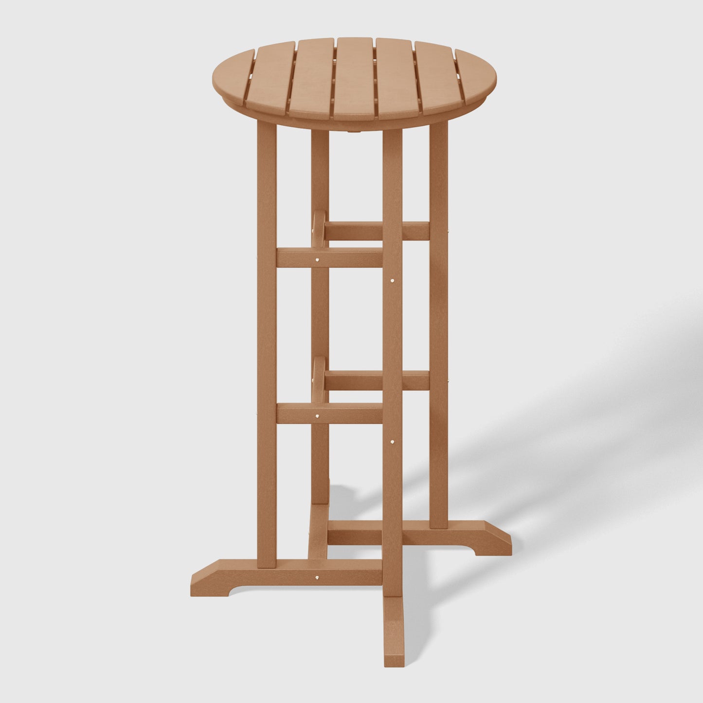 Stockholm All-Weather Outdoor Round Bar Bistro Table (42" Height) Seahawk Designs Patio Bar Tables