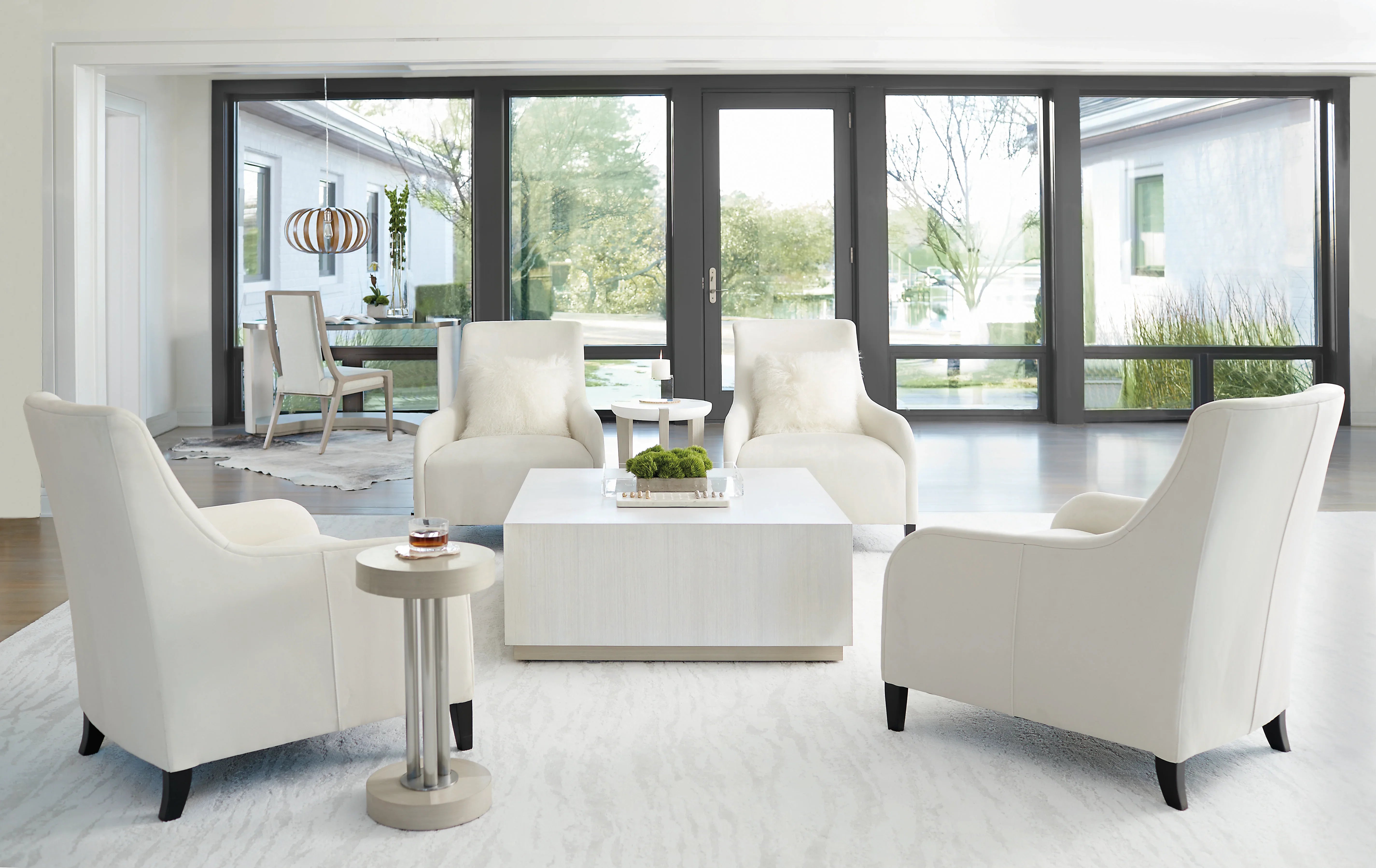 Naomi Leather Chair Bernhardt Interiors