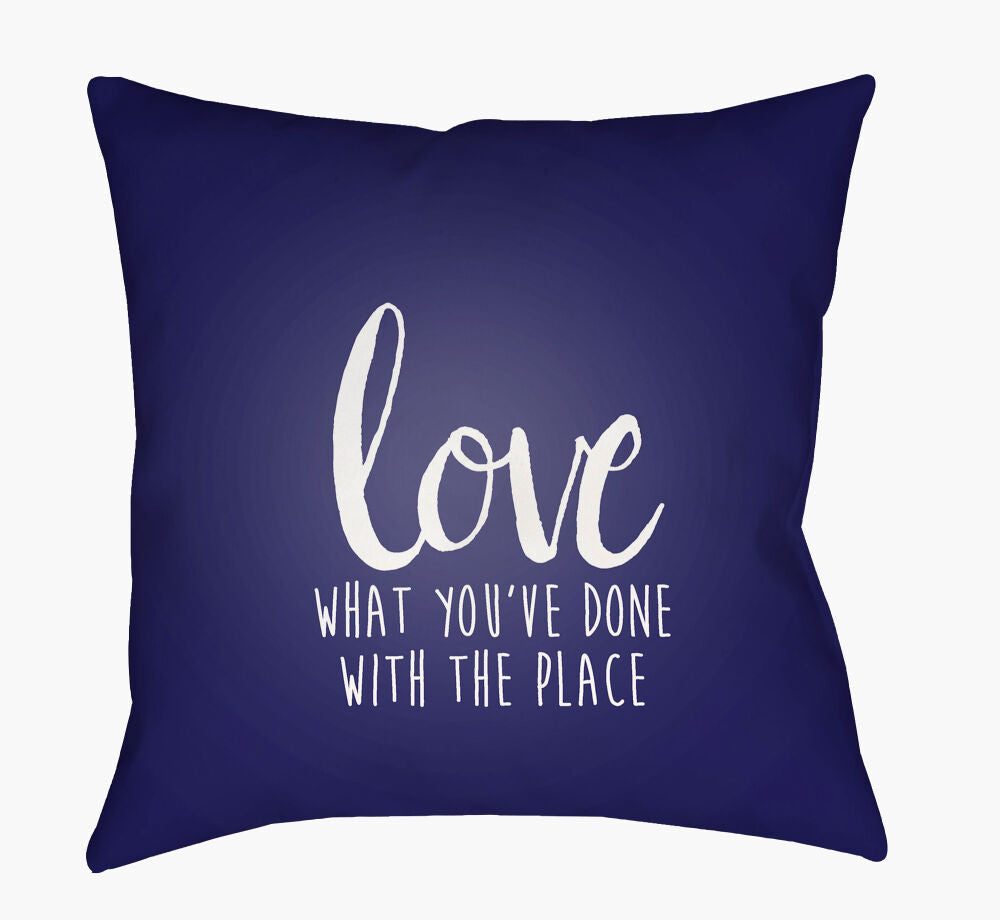 Love The Place Accent Pillow