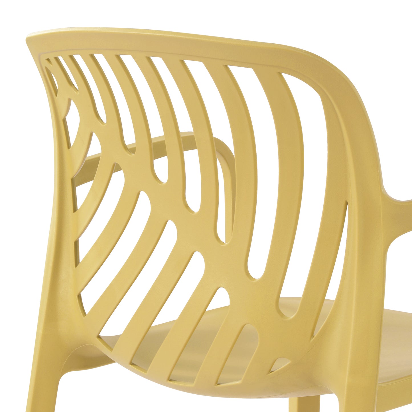 Polyform Stacking Dining Arm Chair (Set of 2) Seahawk Designs Patio Dining Chairs
