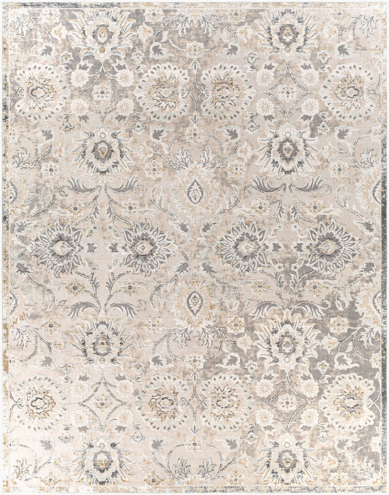 Quatro Machine Woven Rug — Black/Dusty Sage