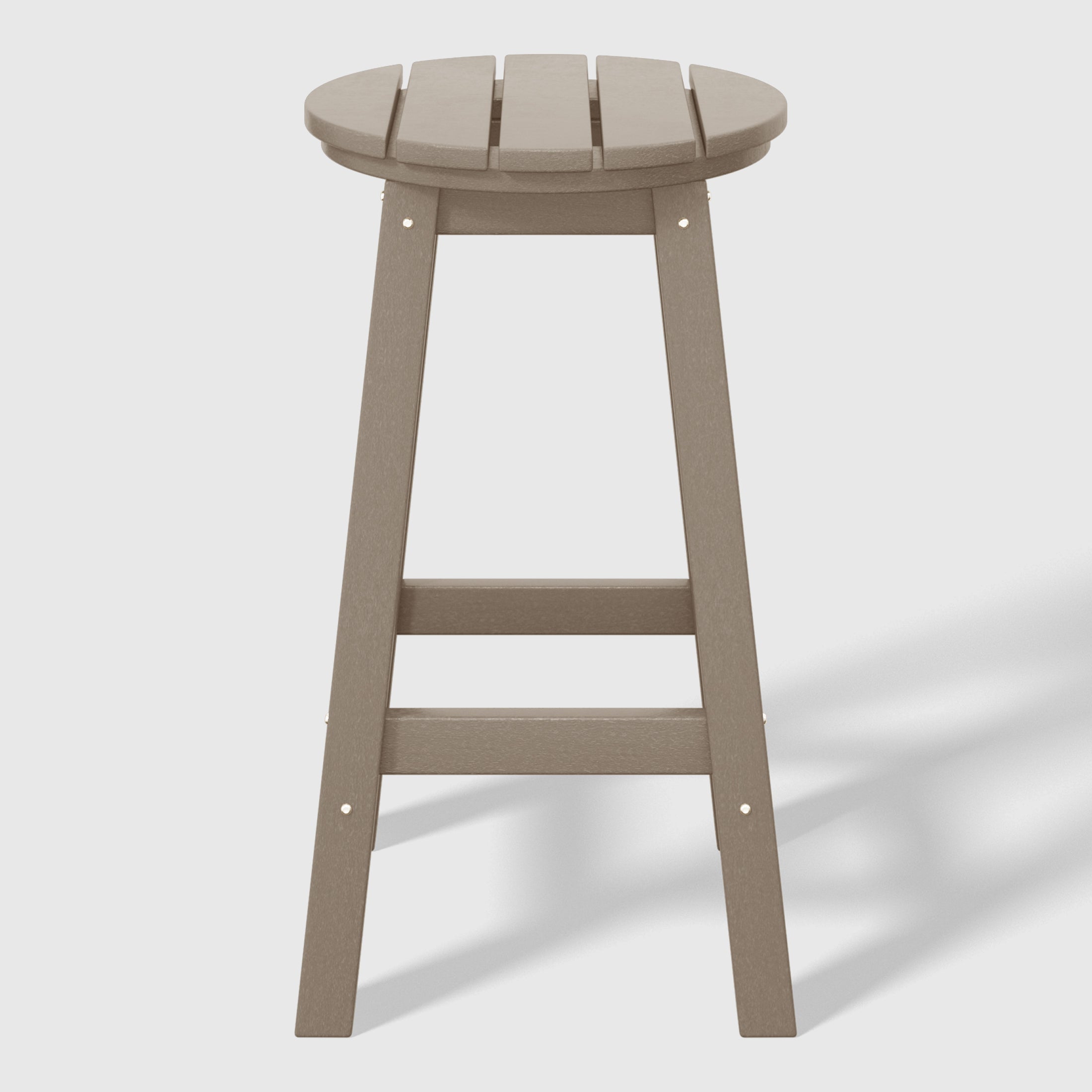 Stockholm All-Weather Outdoor Round Counter Stool (24" Height) Seahawk Designs Patio Bar & Counter Stools